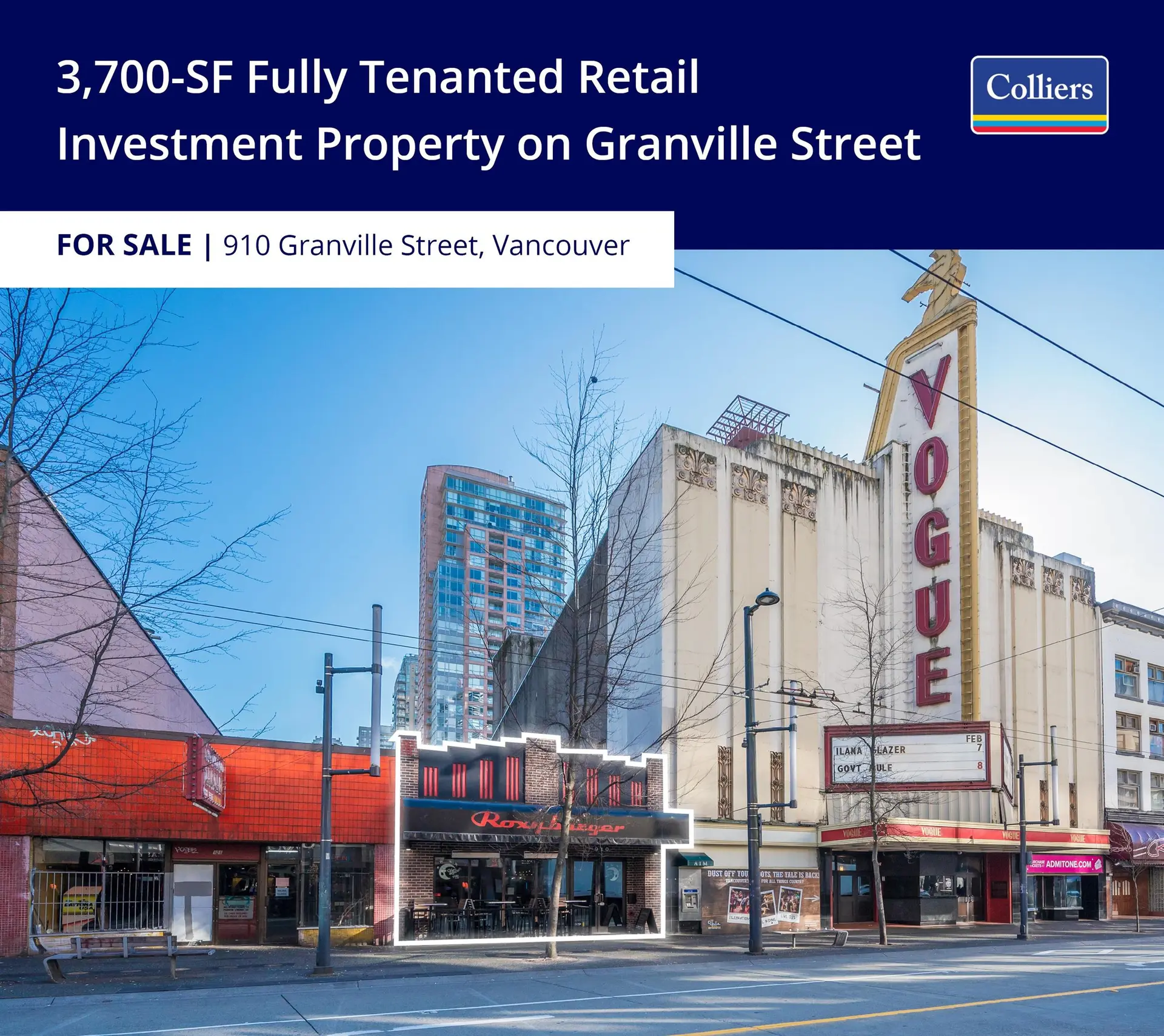 Property at 910 GRANVILLE STREET, Vancouver, BC
