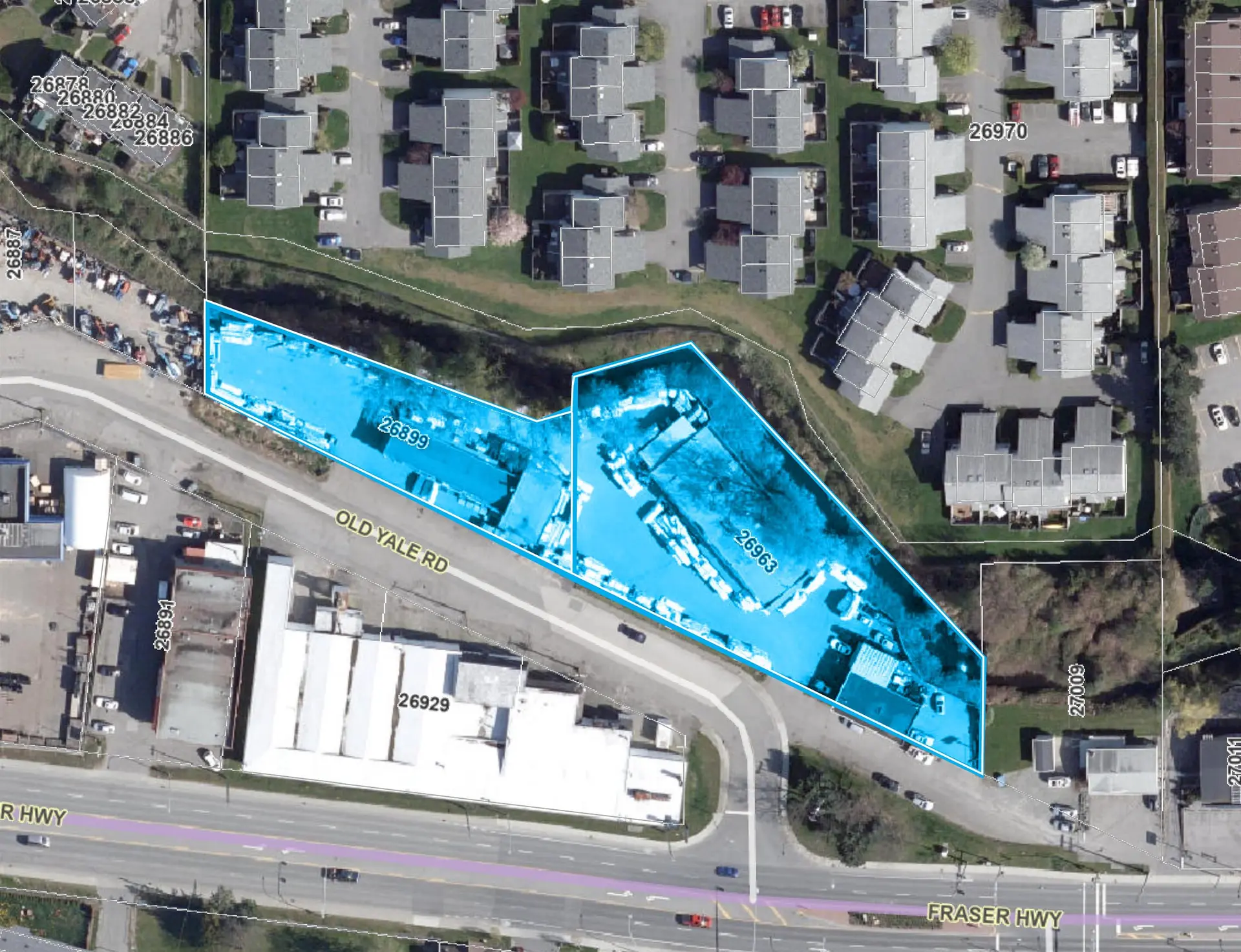 Property at 26899-26963 OLD YALE ROAD, Langley, BC
