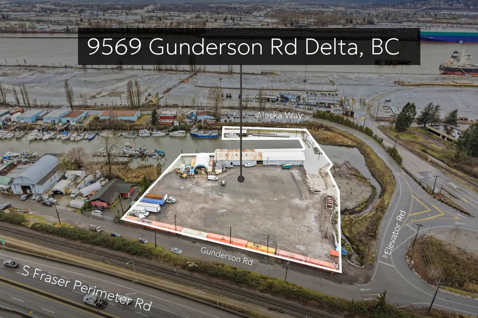 Property at 9561 - 9563 &-9569 GUNDERSON ROAD, Surrey, BC