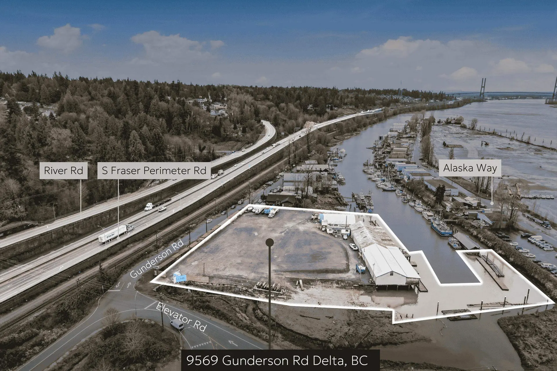 Property at 9561 - 9563 &-9569 GUNDERSON ROAD, Surrey, BC