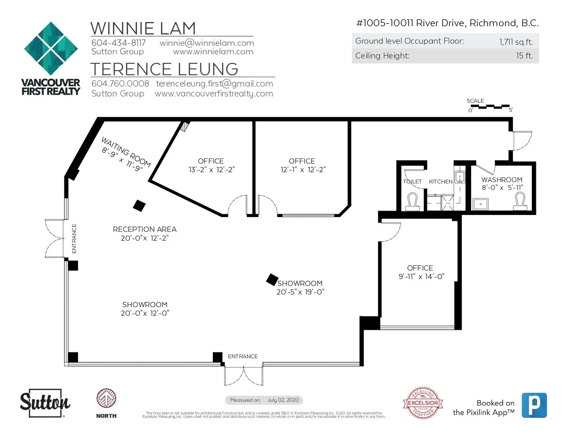 Property at #1005 10011 RIVER DRIVE, Richmond, BC