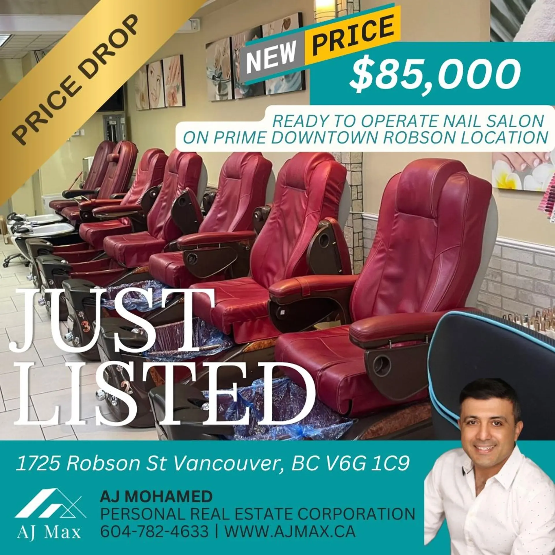 Property at #5 1725 ROBSON STREET, Vancouver, BC