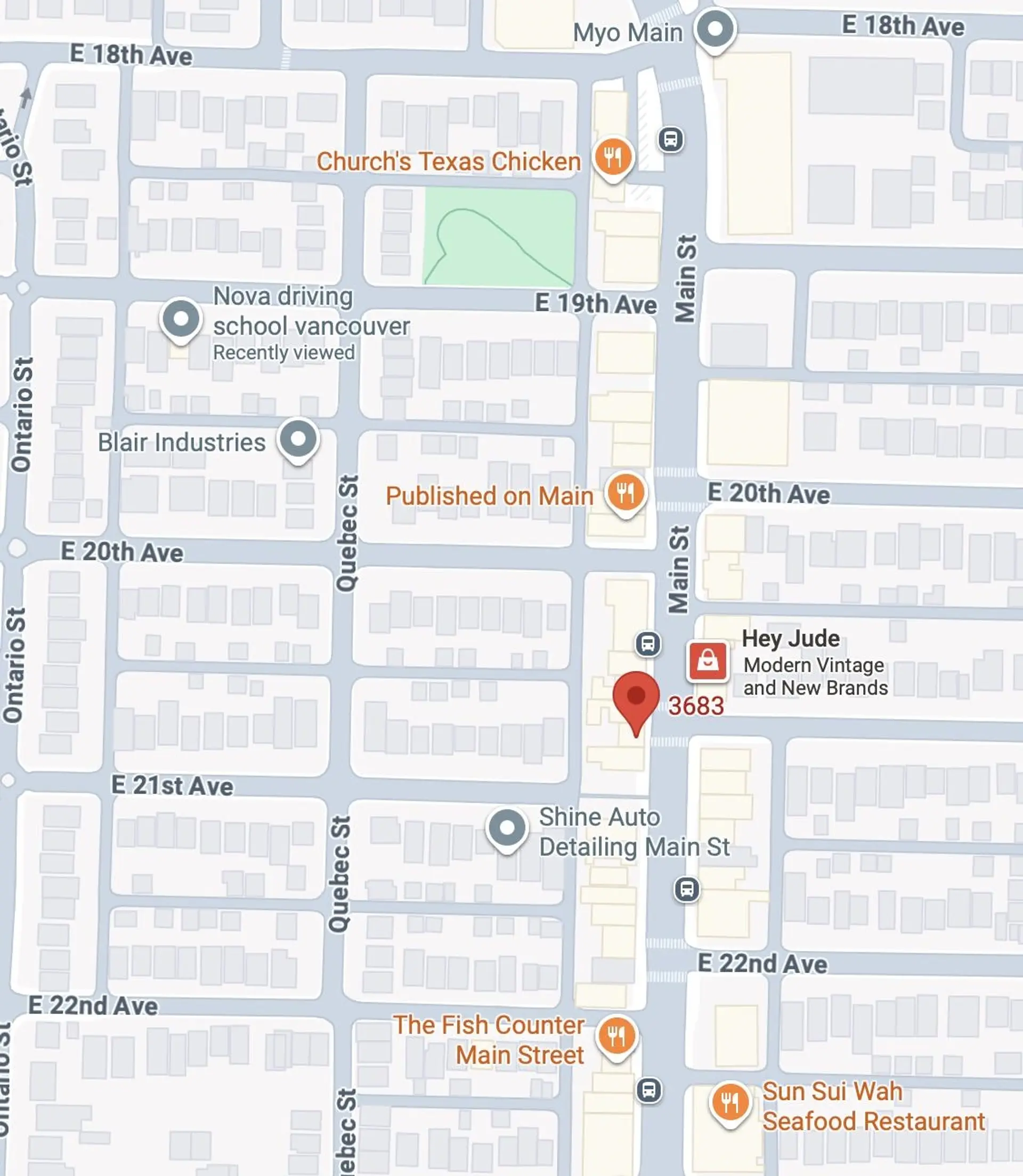 Property at 3683 MAIN STREET, Vancouver, BC