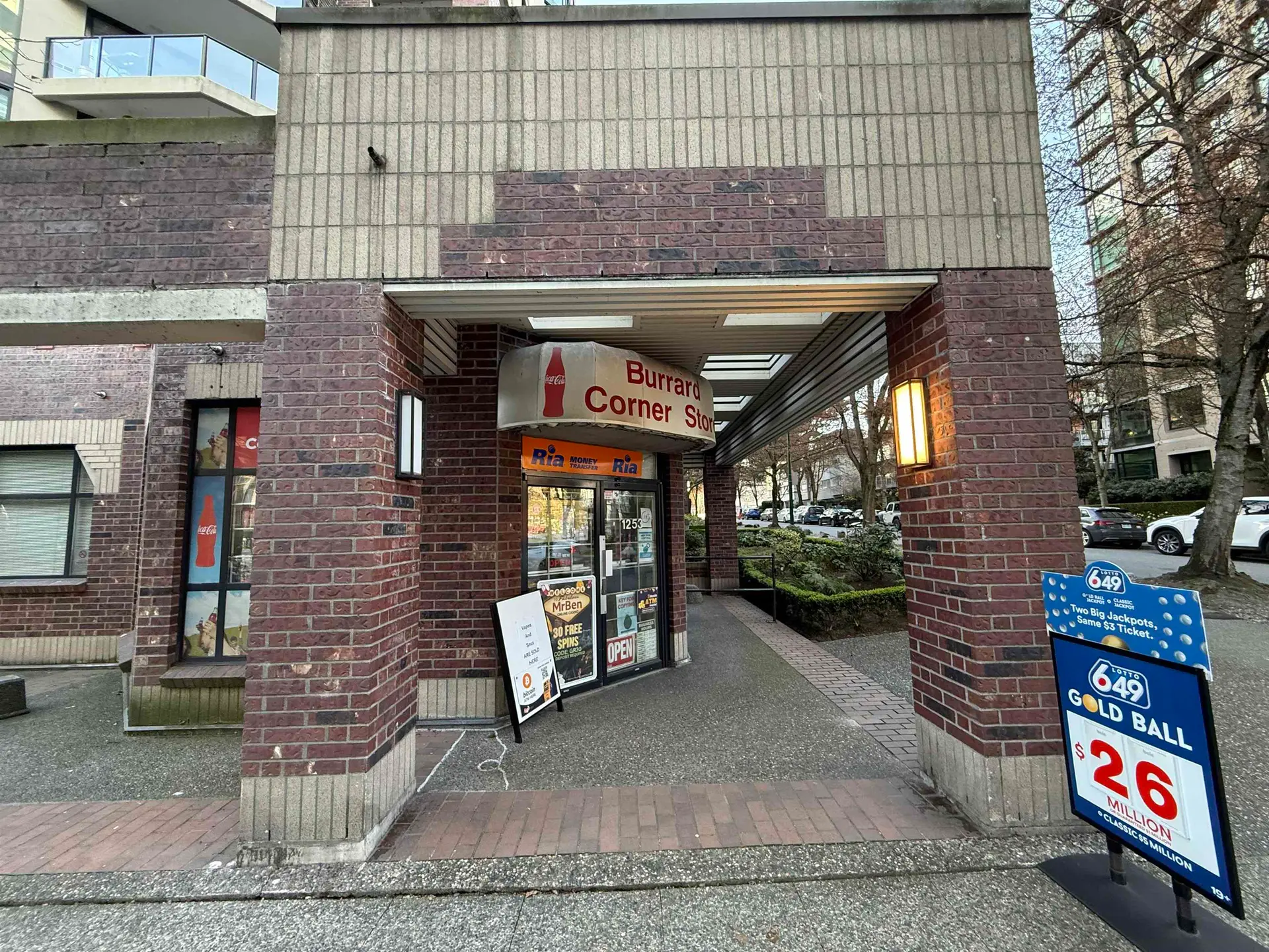 Property at 1253 BURRARD STREET, Vancouver, BC