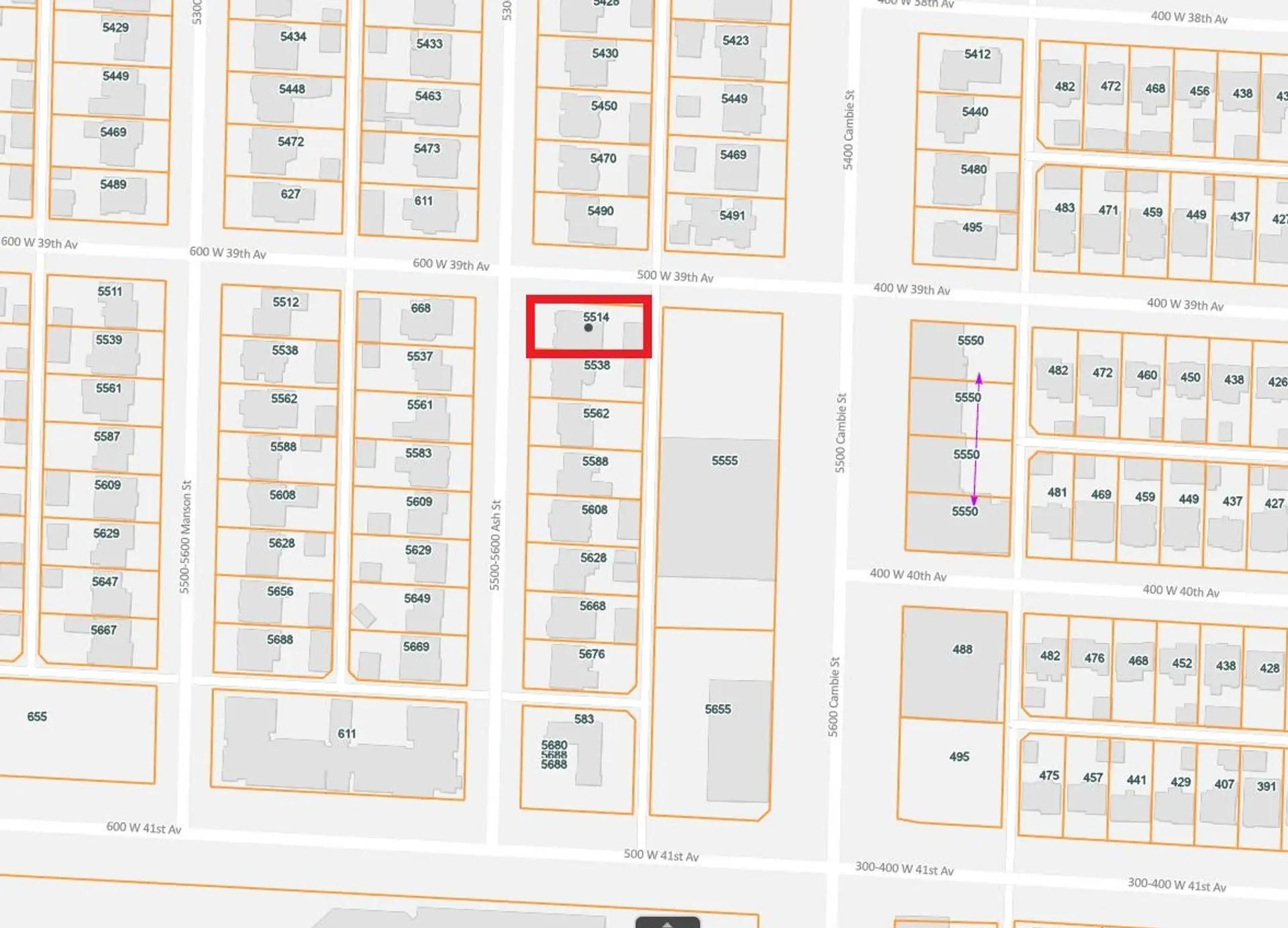 Property at 5514 ASH STREET, Vancouver, BC