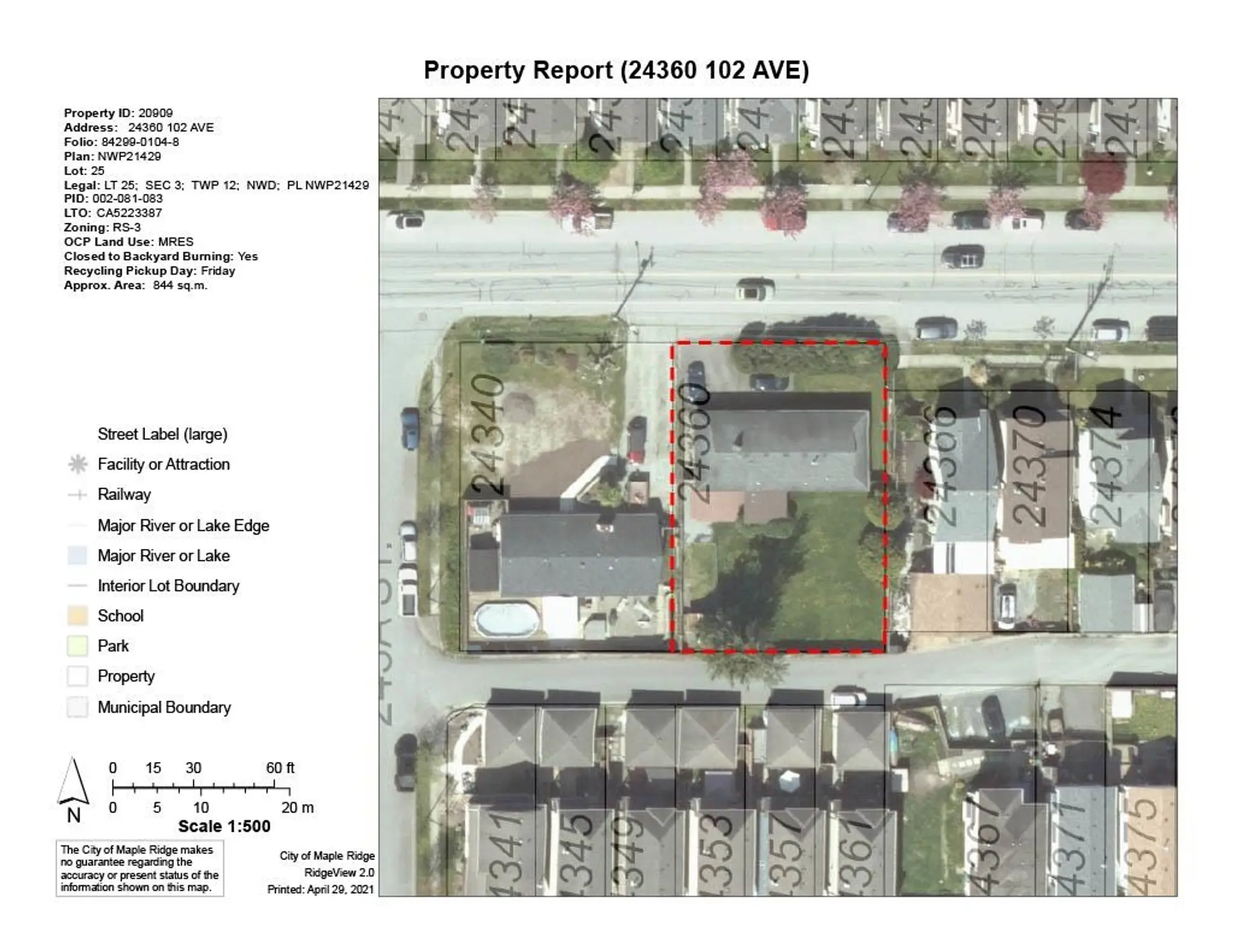 Property at 24340-24360 102 AVENUE, Maple Ridge, BC