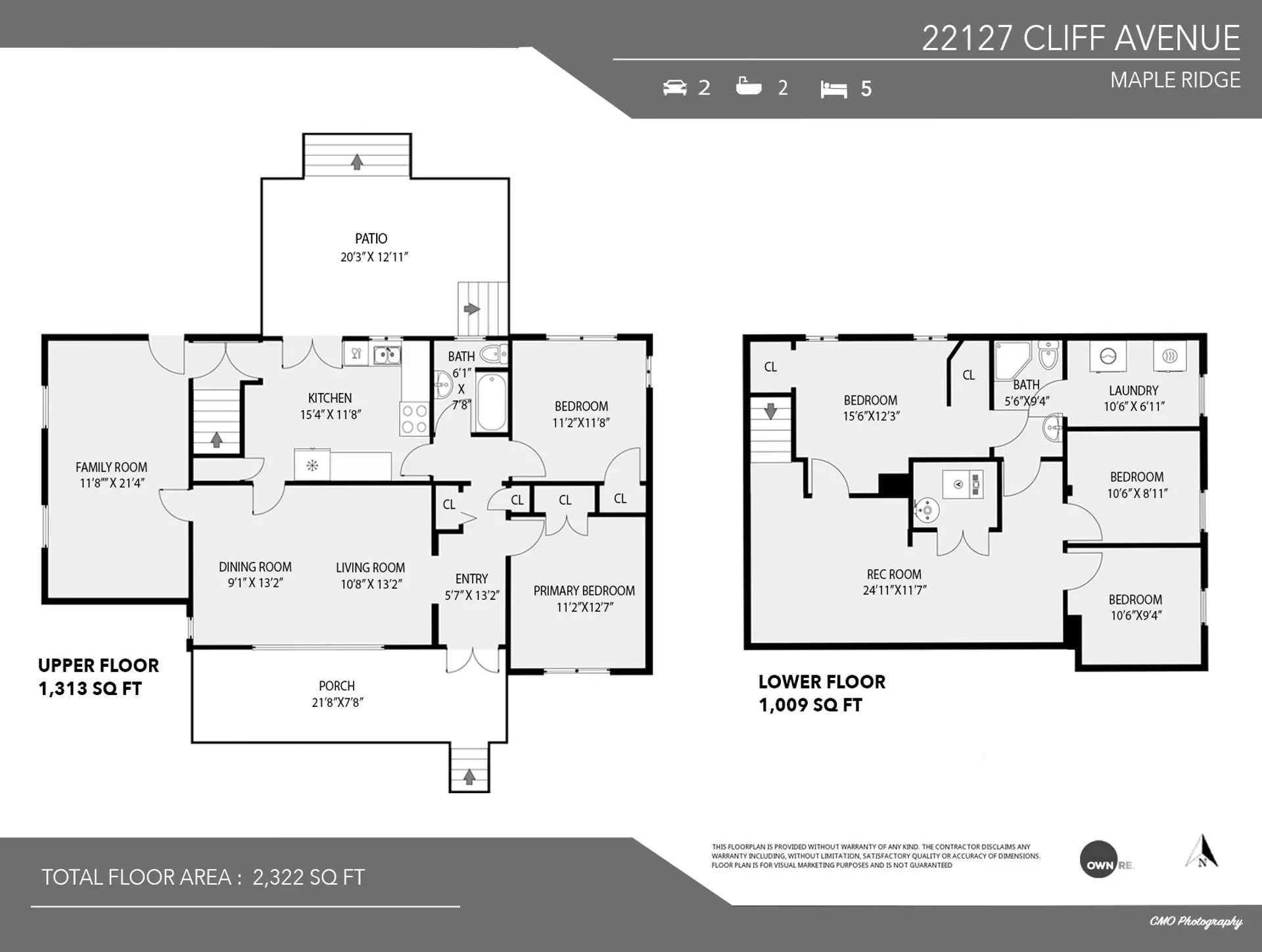 Property at 22127 CLIFF AVENUE, Maple Ridge, BC
