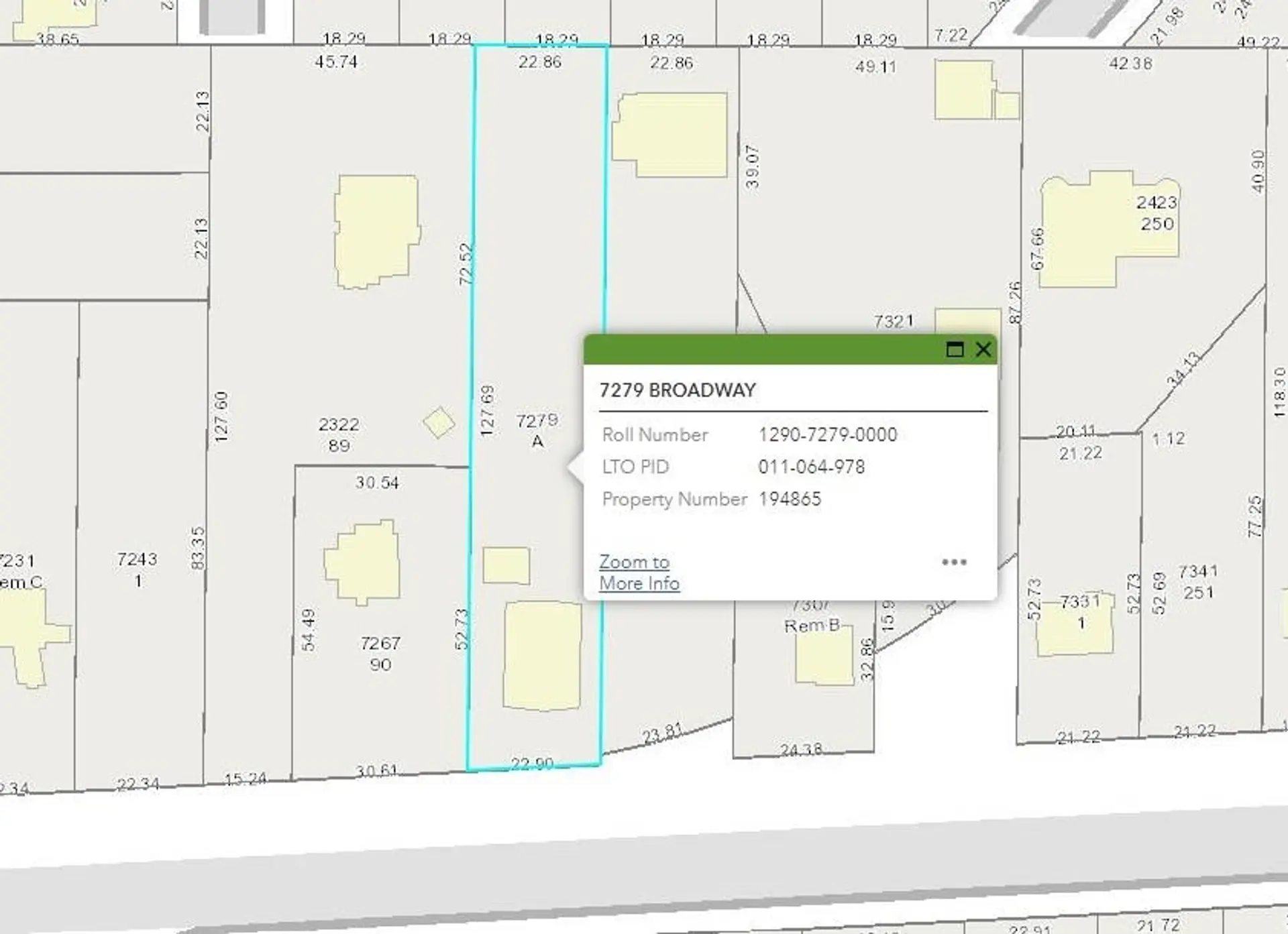 Property at 7279 BROADWAY, Burnaby, BC