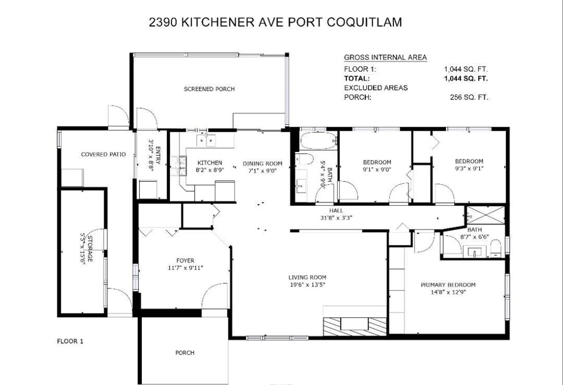Property at #2390 2394 KITCHENER AVENUE, Port Coquitlam, BC