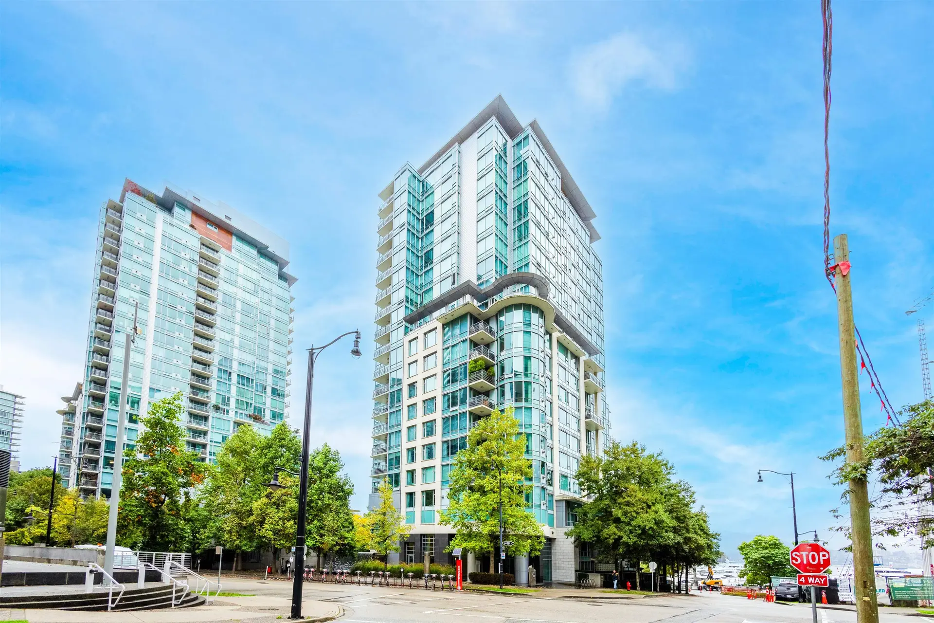 Property at #407 499 BROUGHTON STREET, Vancouver, BC