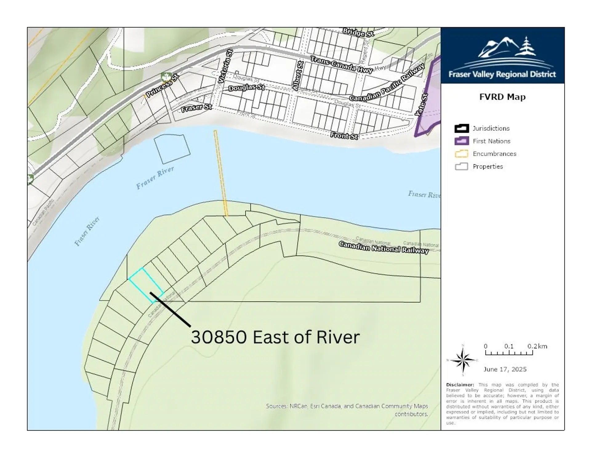 Property at 30850 EAST OF RIVER ROAD, Yale, BC