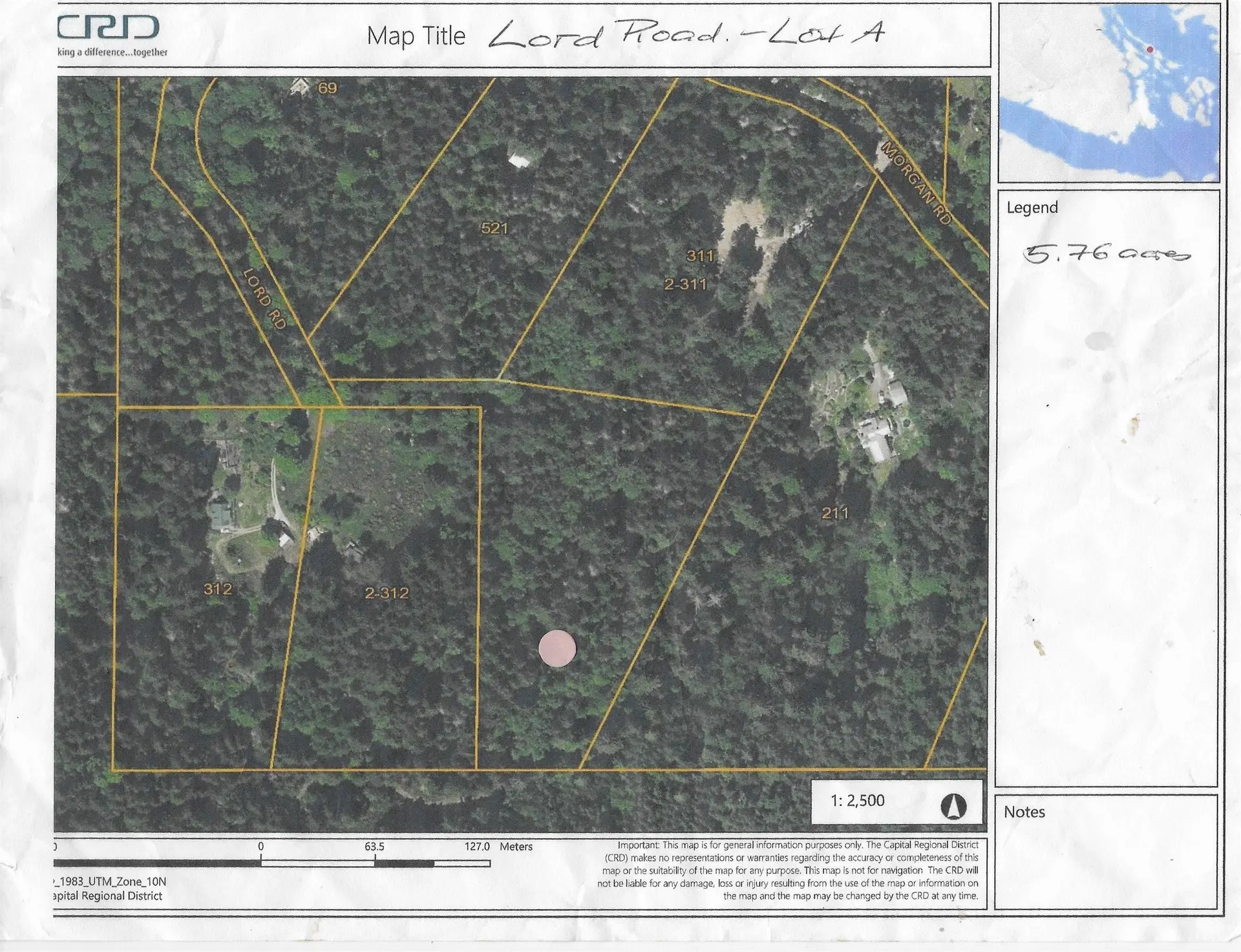 Property at LOT A LORD ROAD, Galiano Island, BC