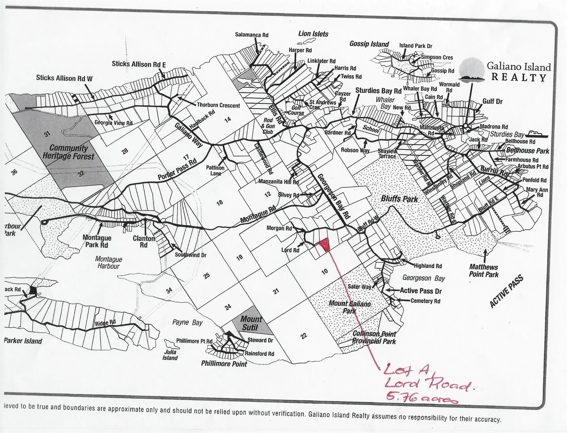 Property at LOT A LORD ROAD, Galiano Island, BC