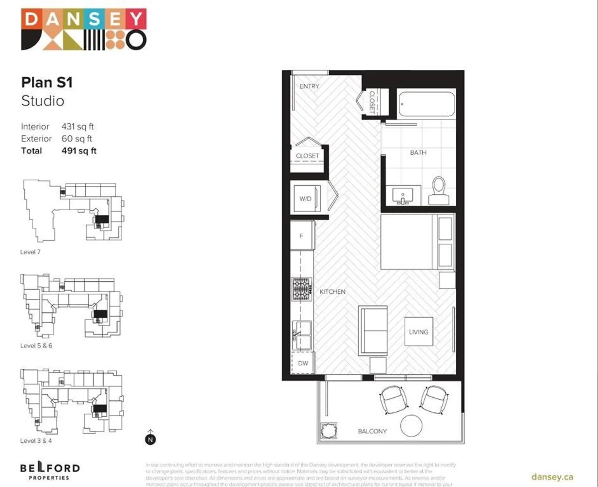 Property at #623 599 DANSEY AVENUE, Coquitlam, BC