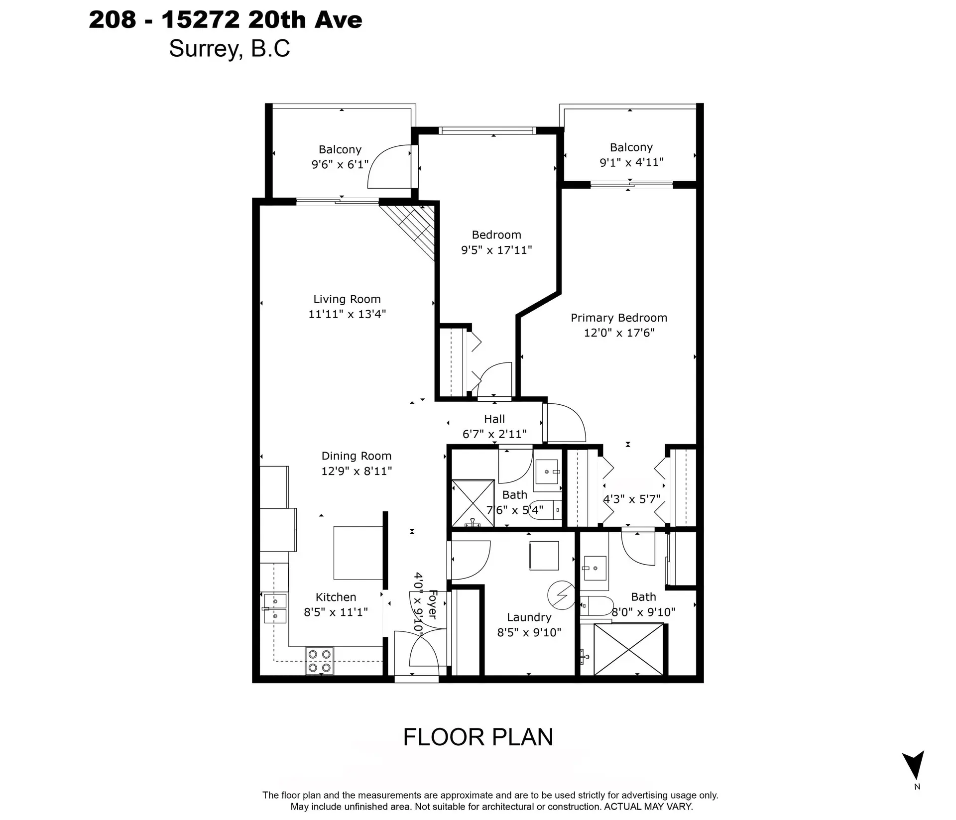 Property at #208 15272 20 AVENUE, Surrey, BC