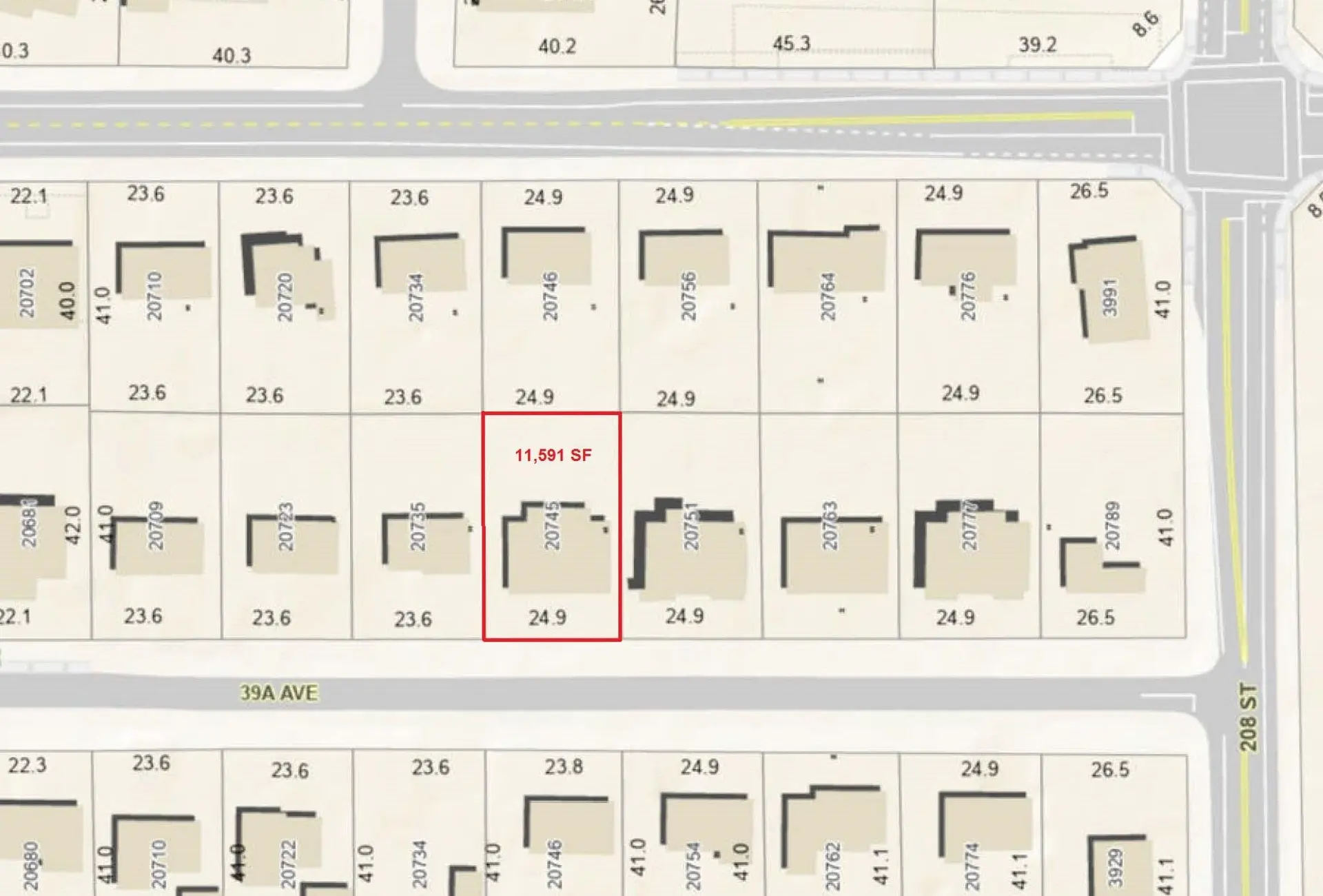 Property at 20745-20747 39A AVENUE, Langley, BC