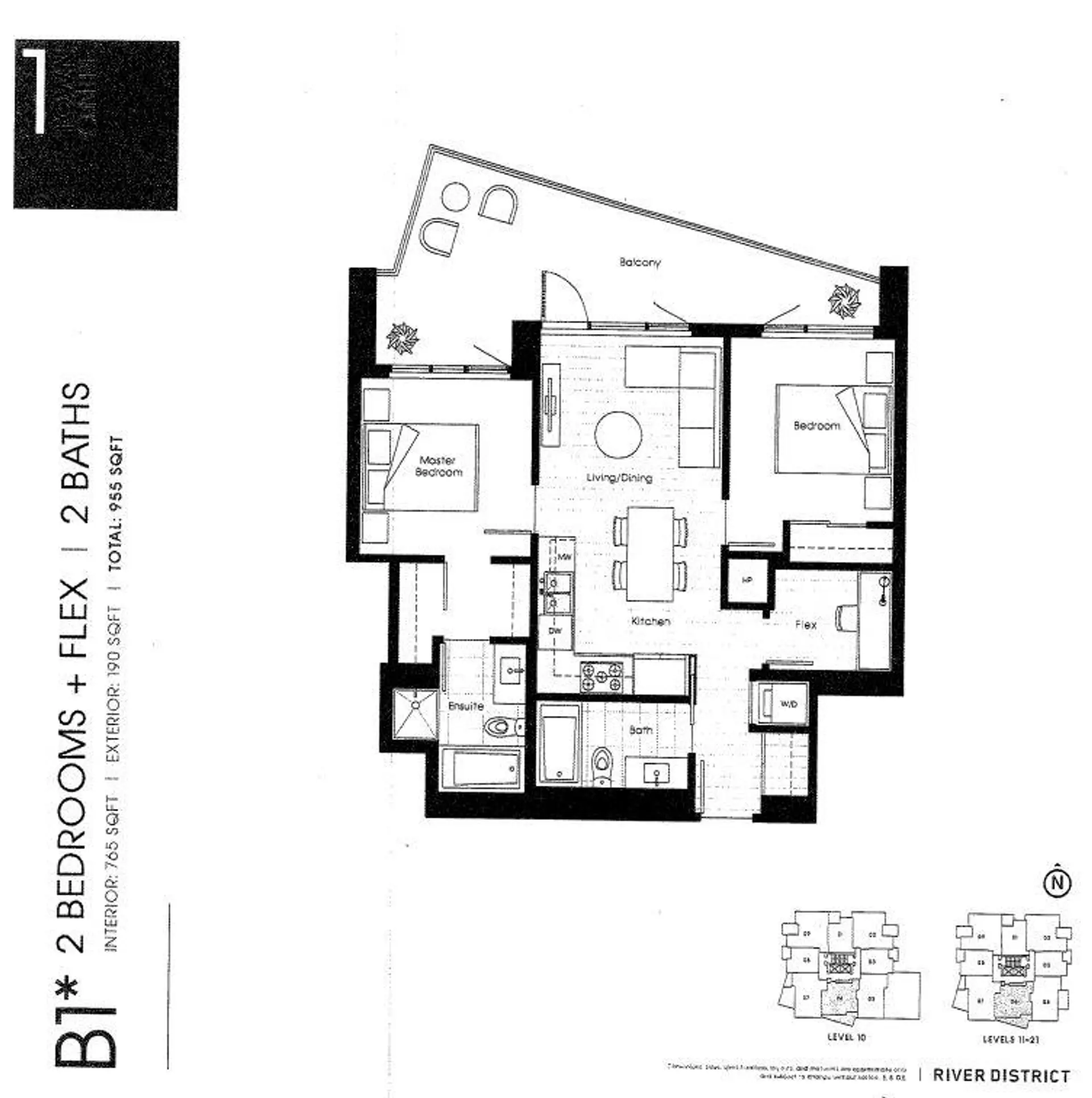 Property at #1506 8538 RIVER DISTRICT CROSSING, Vancouver, BC