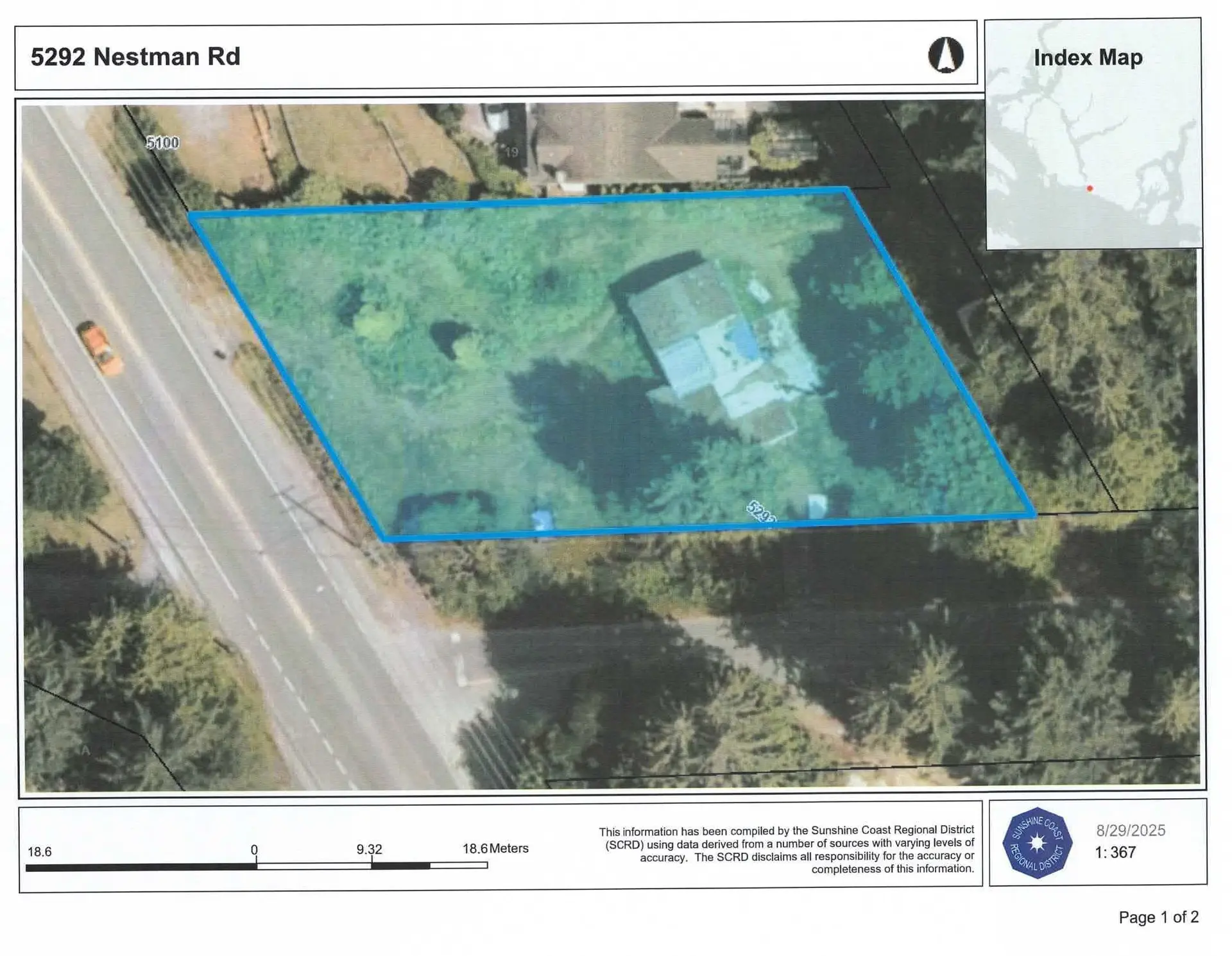 Property at 5292 NESTMAN ROAD, Sechelt, BC