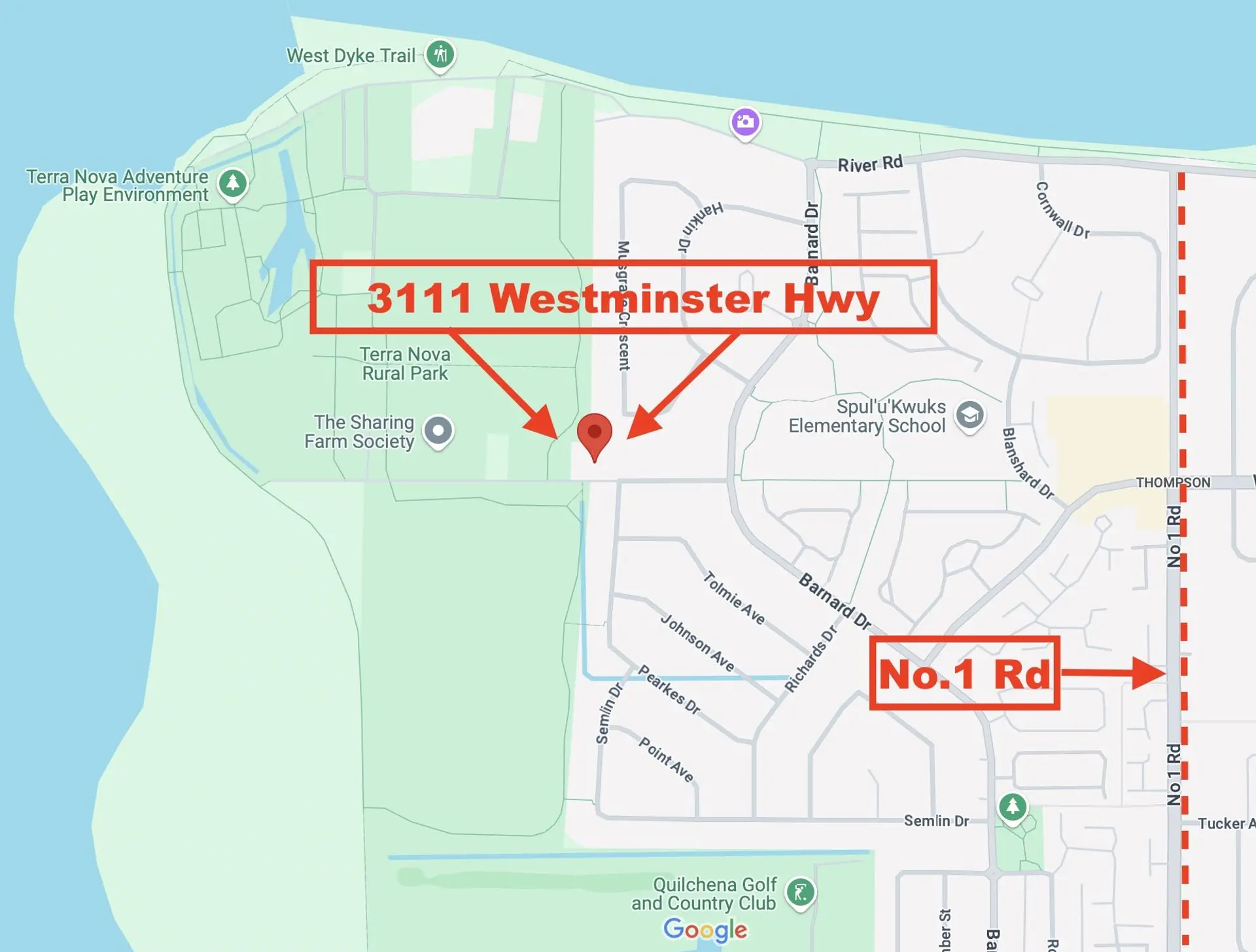 Property at 3111 Westminster Highway, Richmond, BC