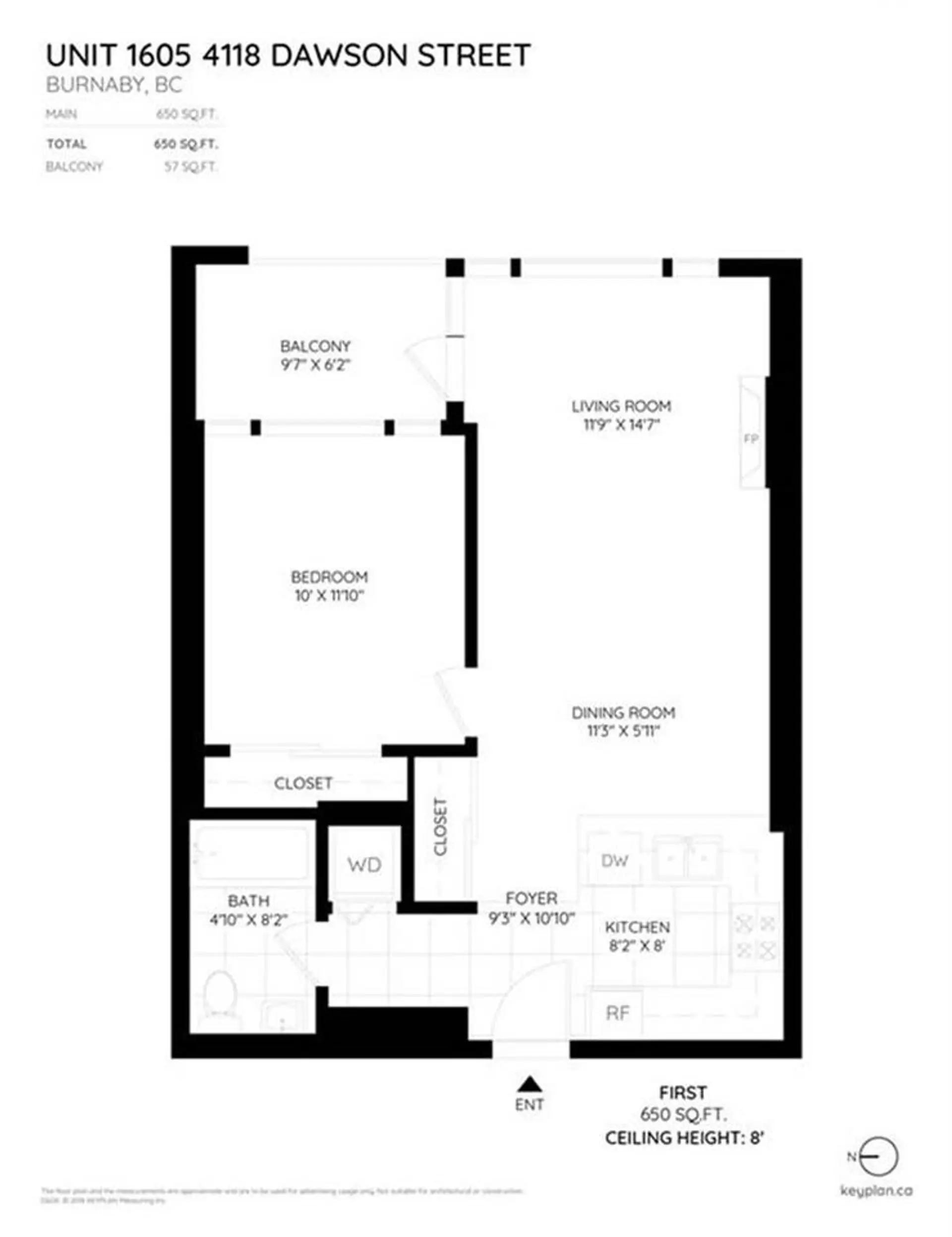 #1605 4118 Dawson Street - Image 19