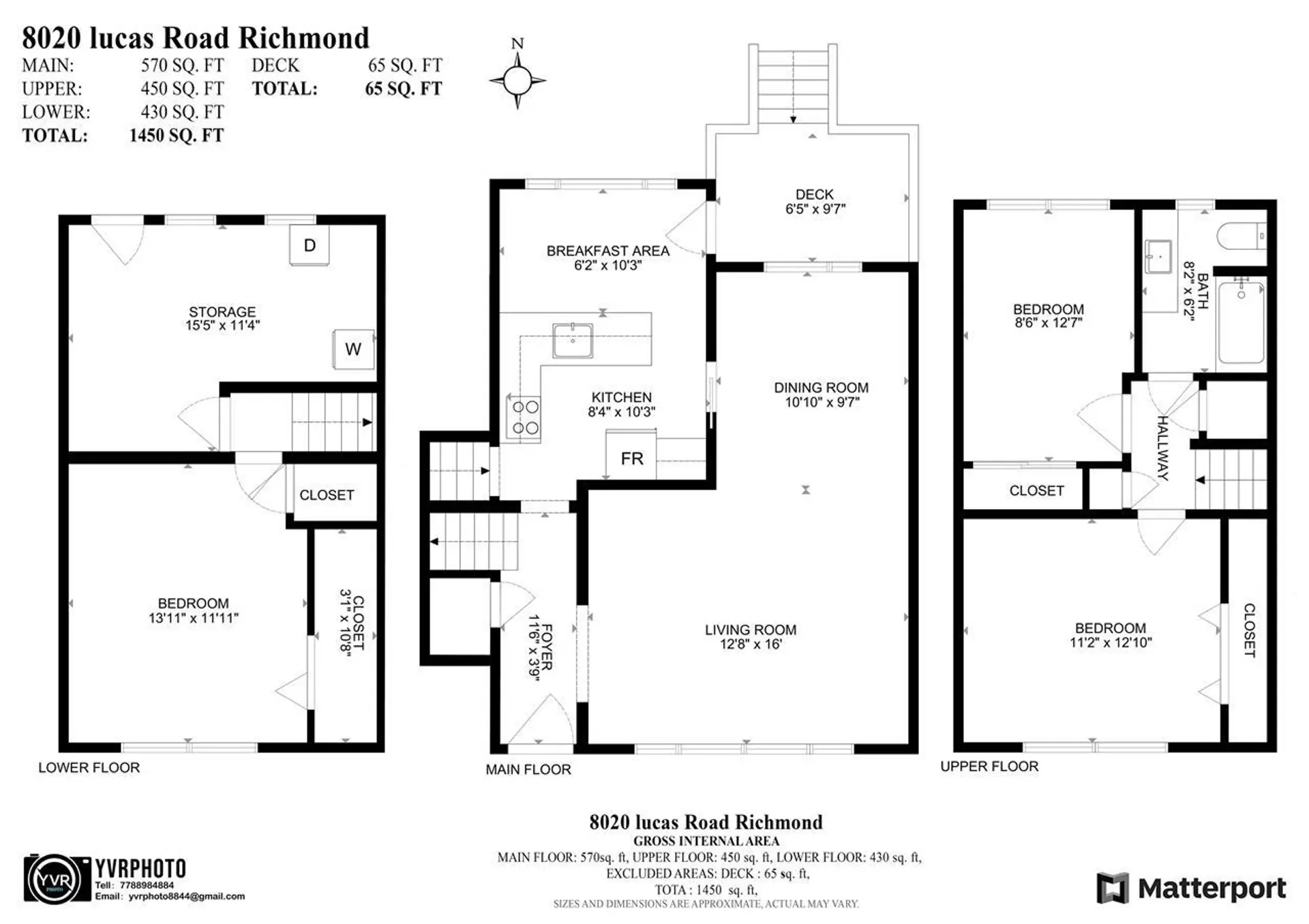 Property at 8020 LUCAS ROAD, Richmond, BC