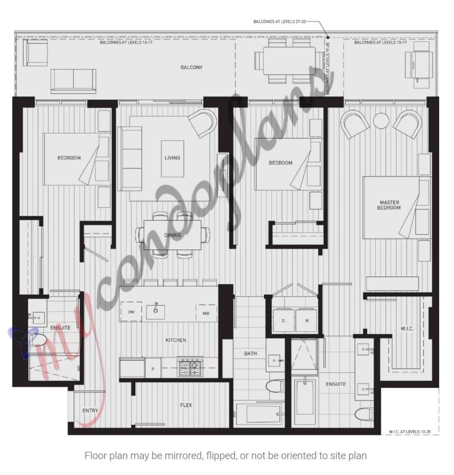 Property at #2807 1111 RICHARDS STREET, Vancouver, BC