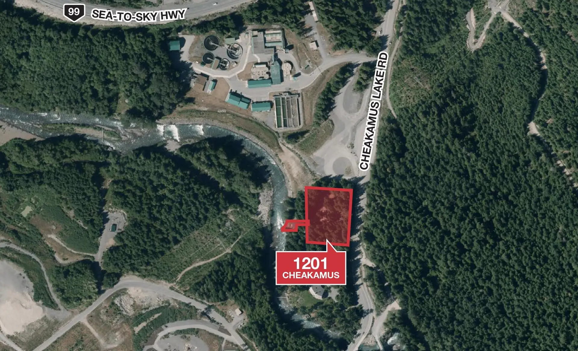 Property at 1201 CHEAKAMUS LAKE ROAD, Whistler, BC