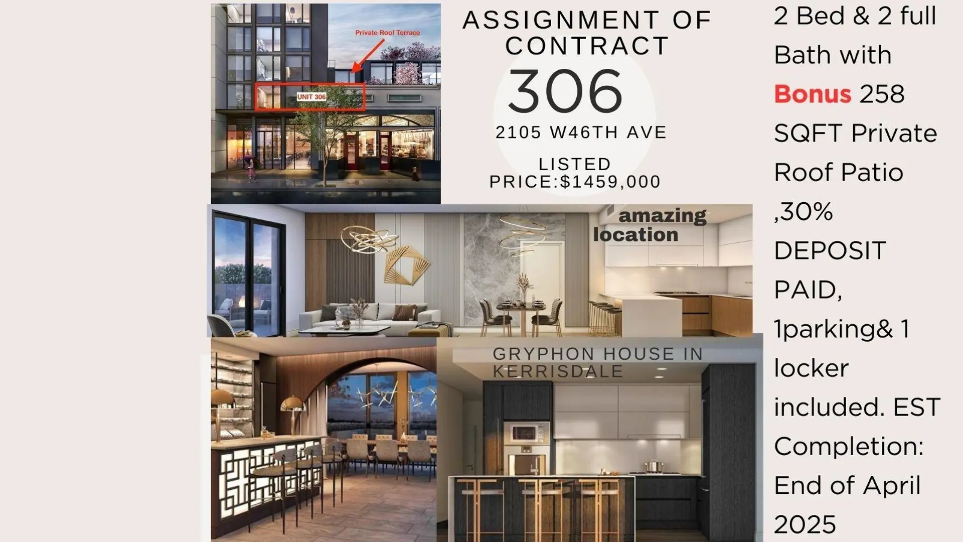 Property at #306 2105 W 46TH AVENUE, Vancouver, BC