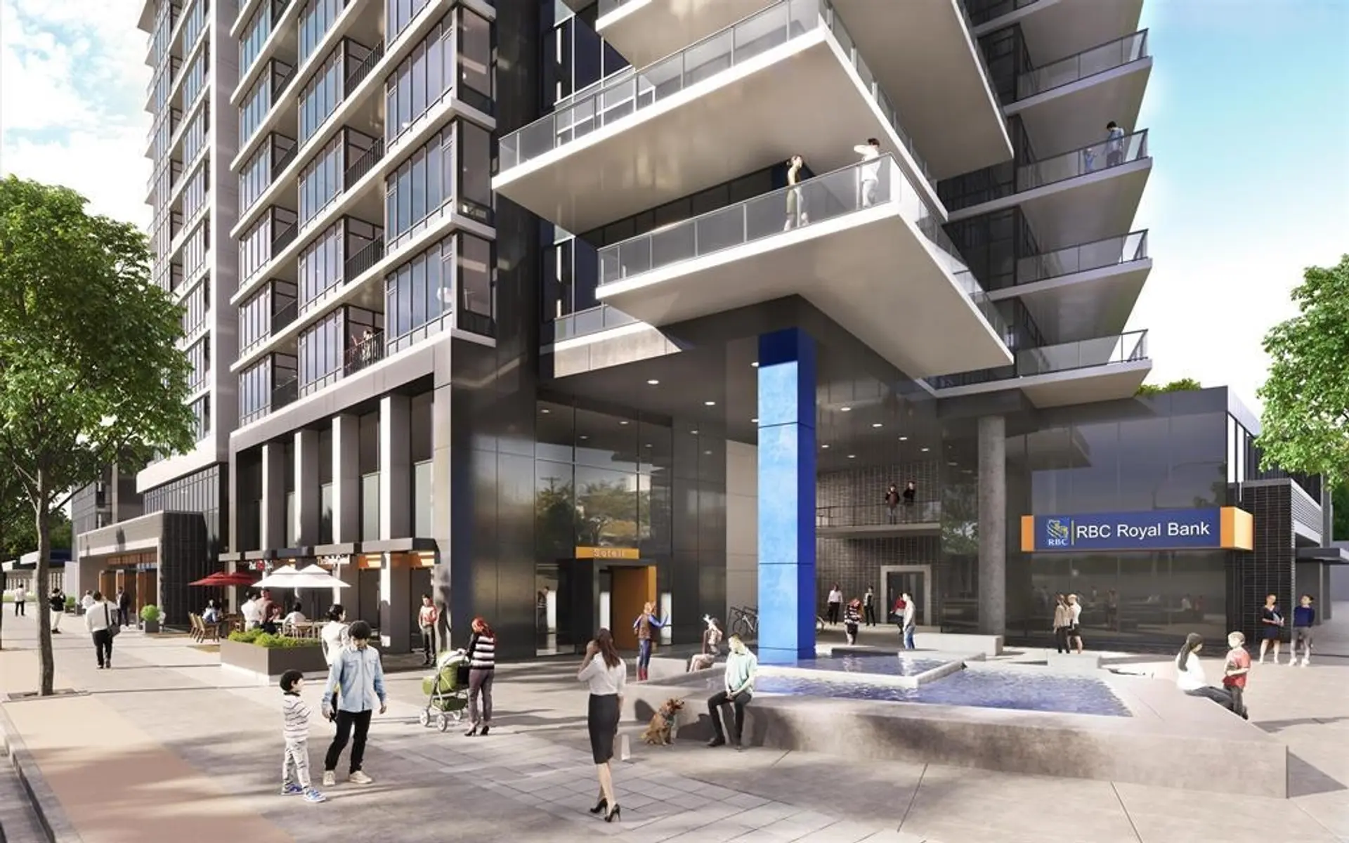 Property at #1401 1588 JOHNSTON ROAD, White Rock, BC