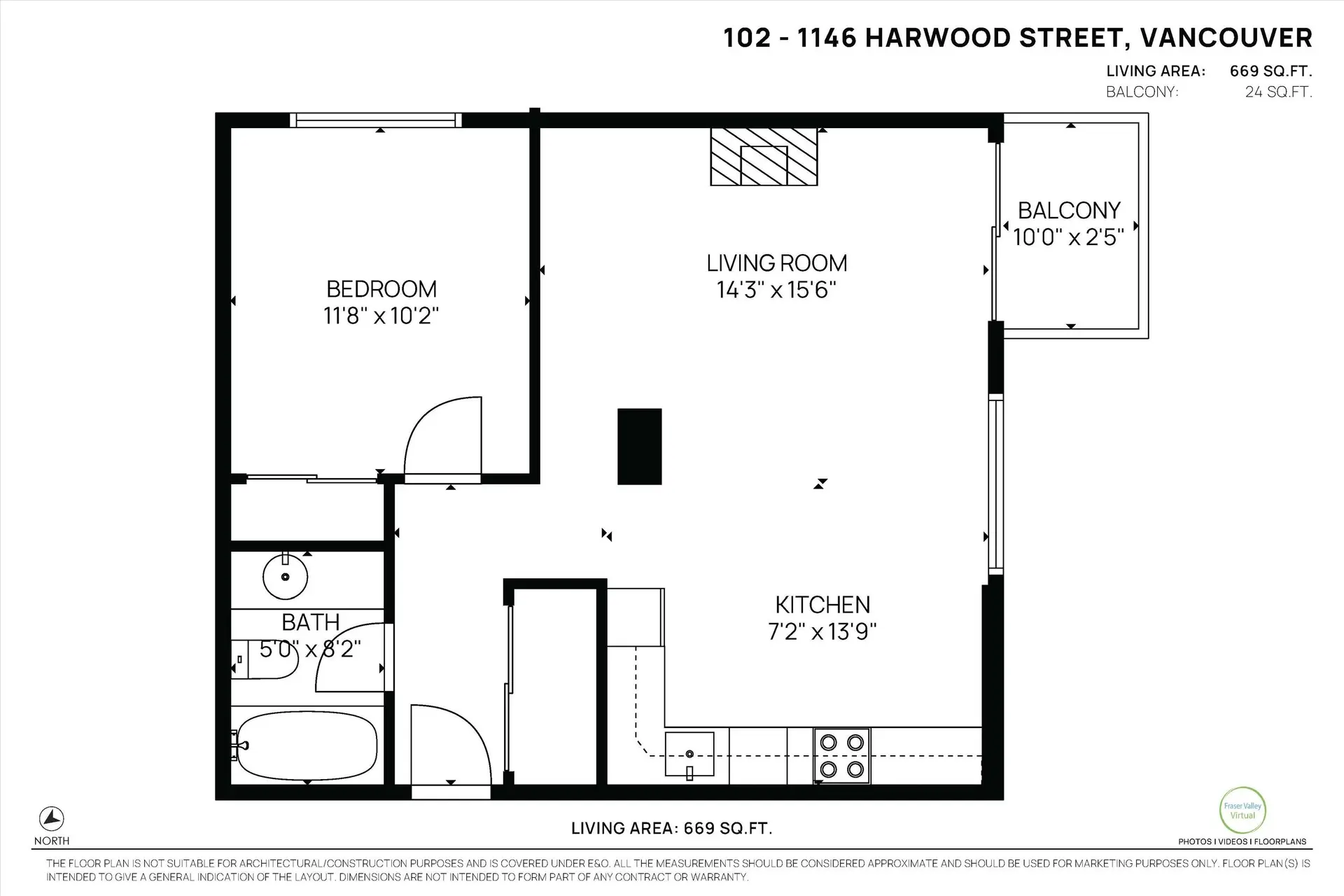 Property at #102 1146 HARWOOD STREET, Vancouver, BC