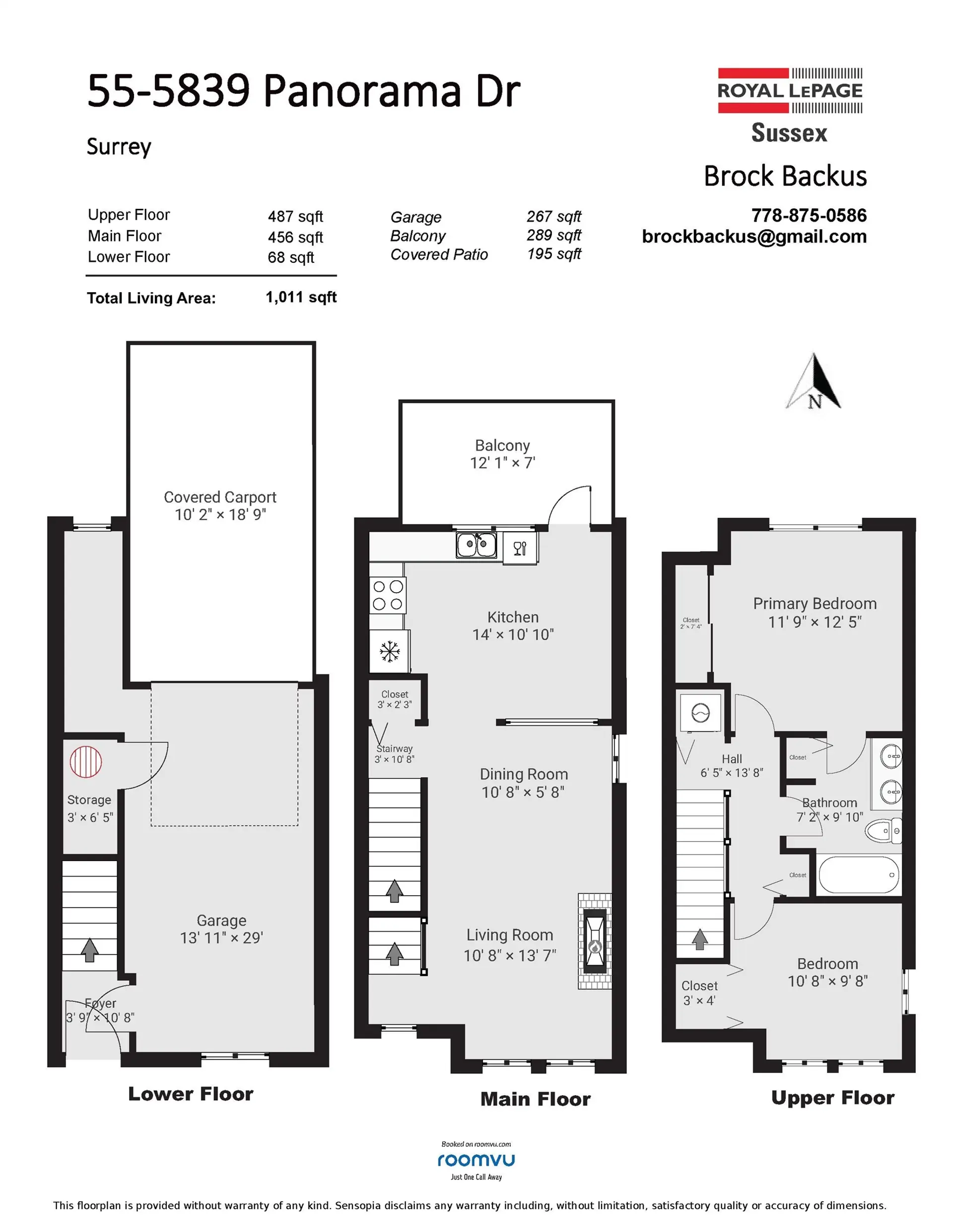 Property at #55 5839 PANORAMA DRIVE, Surrey, BC
