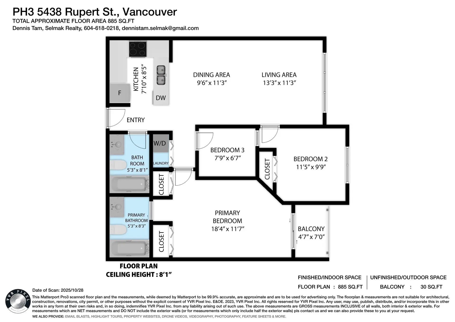 #PH3 5438 Rupert Street - Image 8