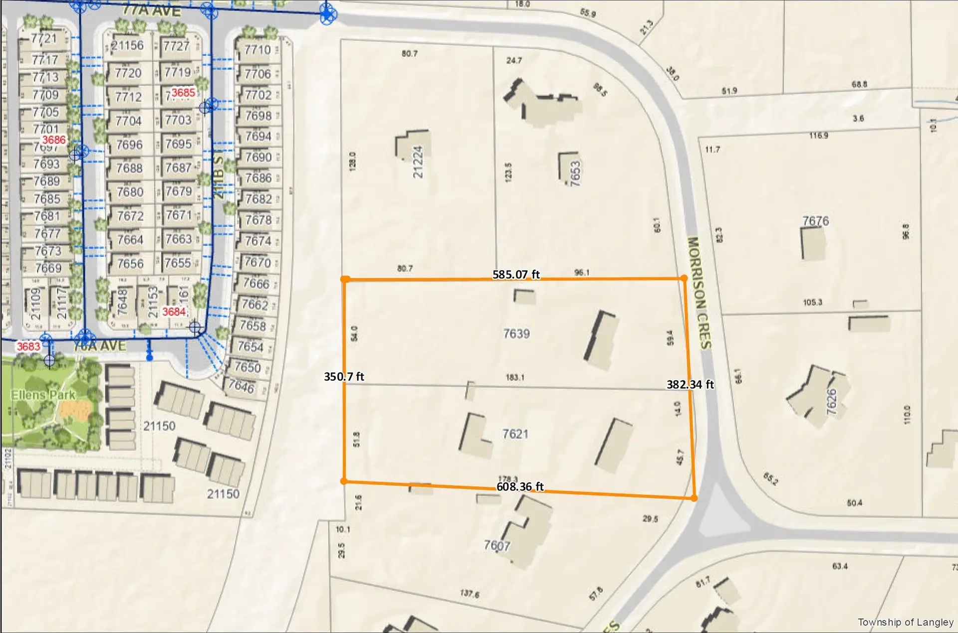 Property at 7639 MORRISON CRESCENT, Langley, BC