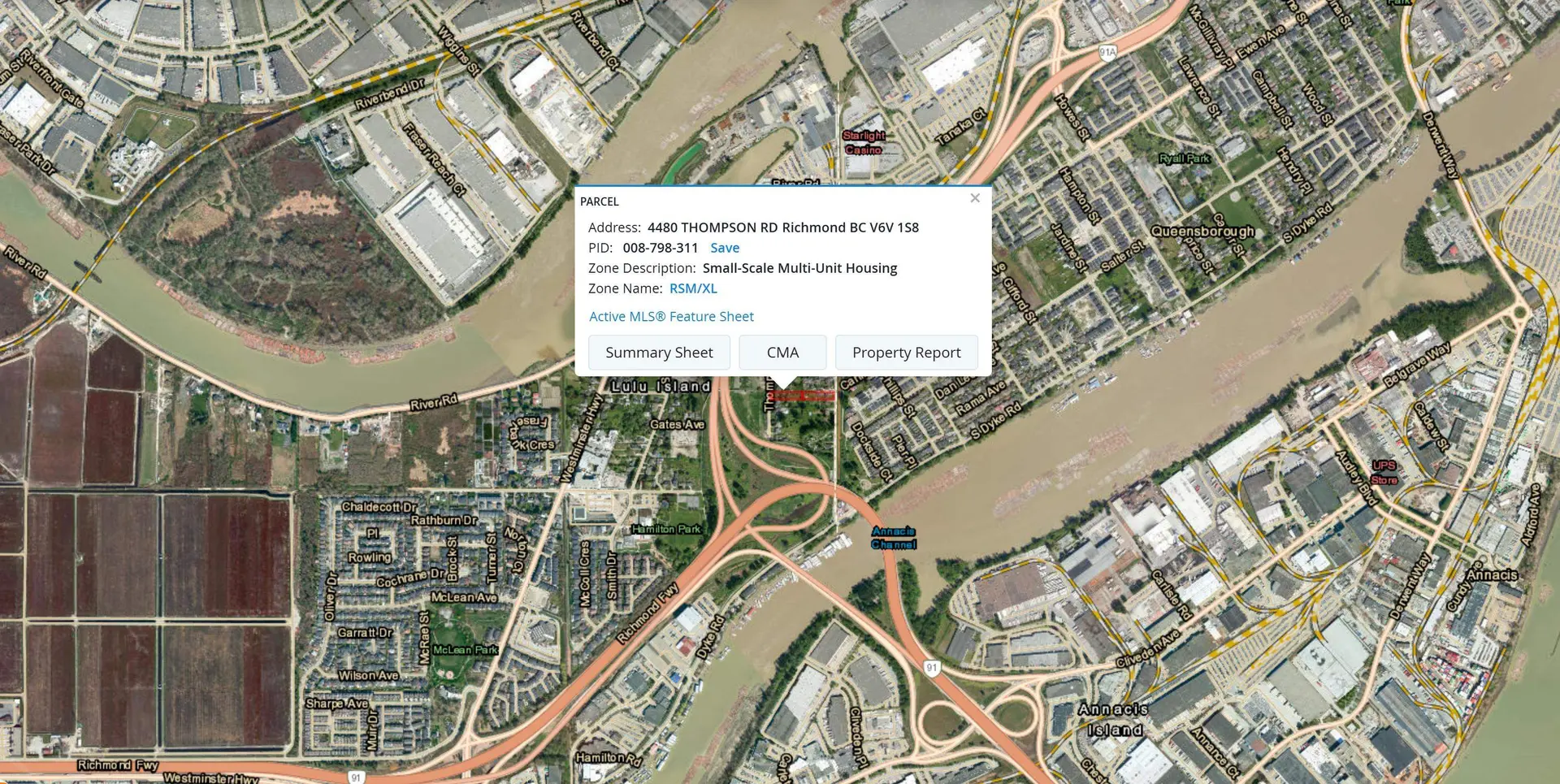 Property at 4480 THOMPSON ROAD, Richmond, BC