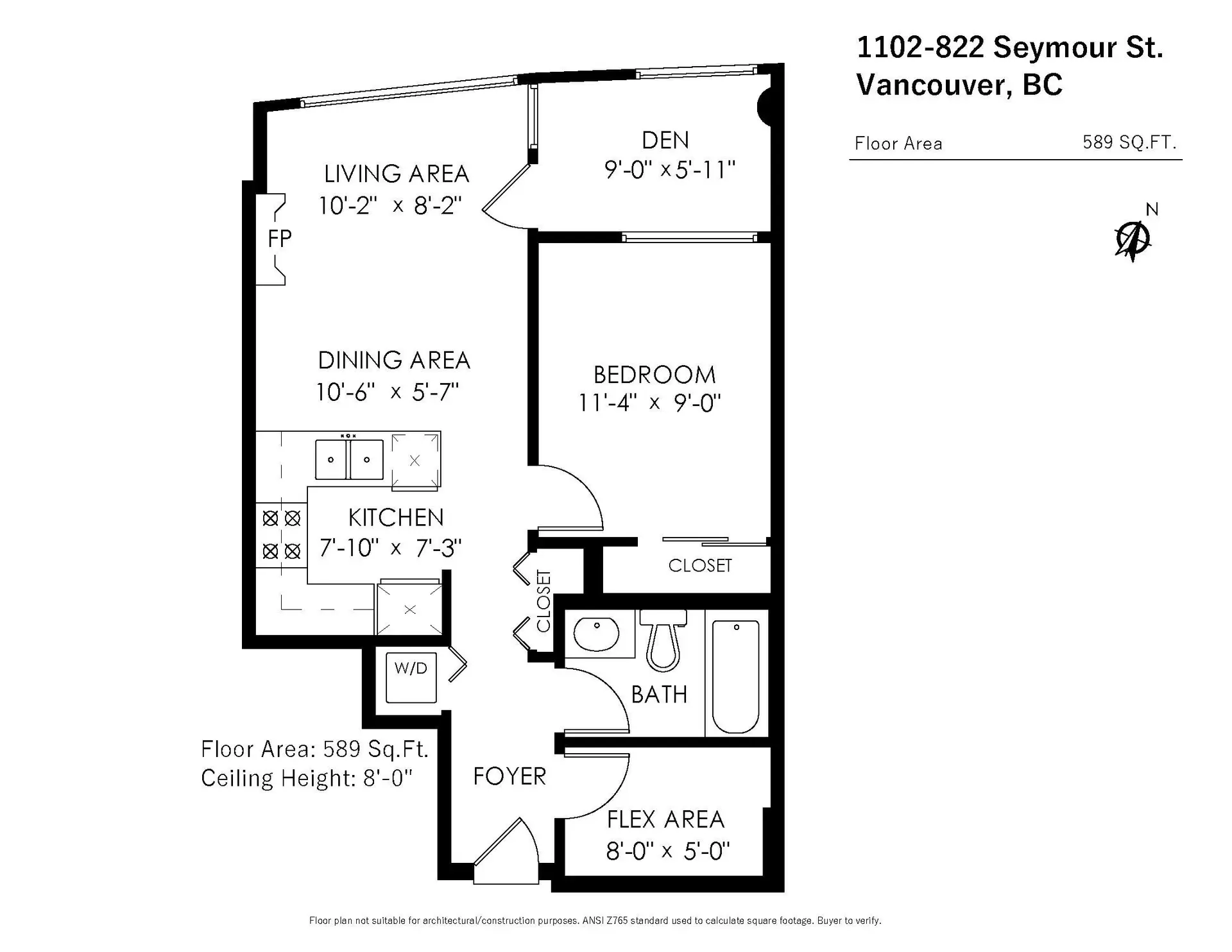 #1102 822 Seymour Street - Image 17