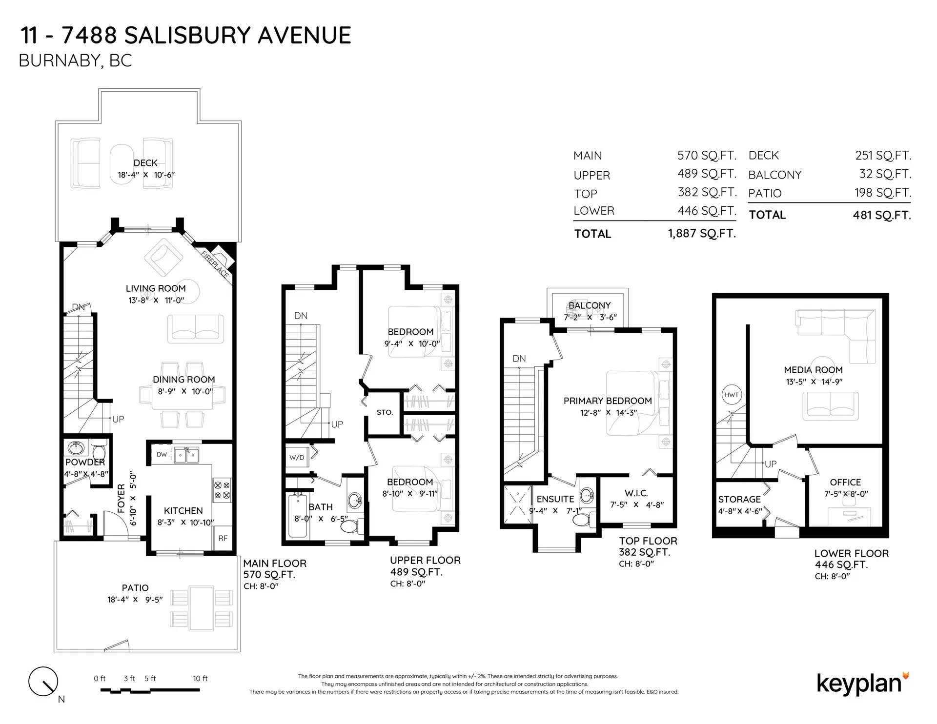 Property at #11 7488 SALISBURY AVENUE, Burnaby, BC