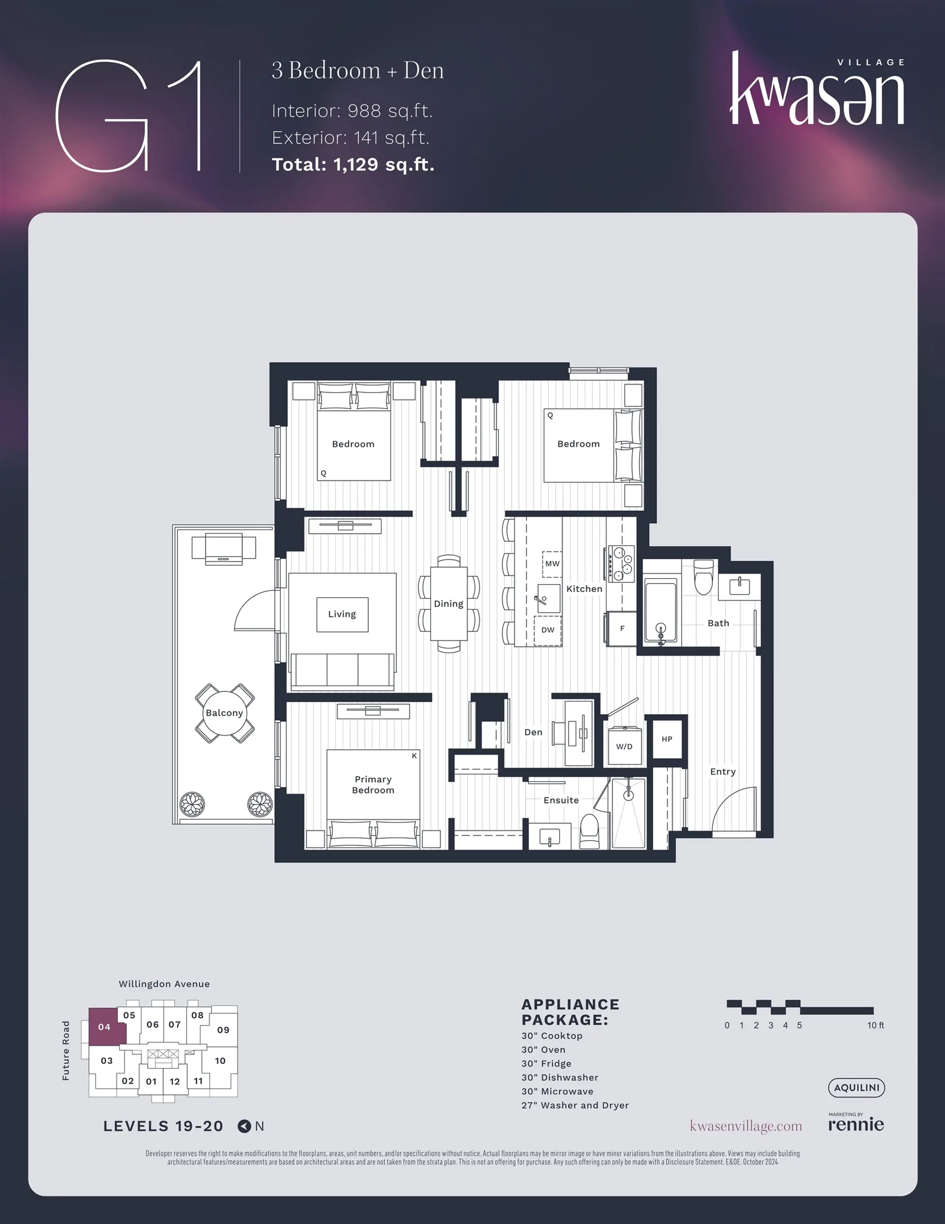 Property at #2004 3633 WILLINGDON AVENUE, Burnaby, BC