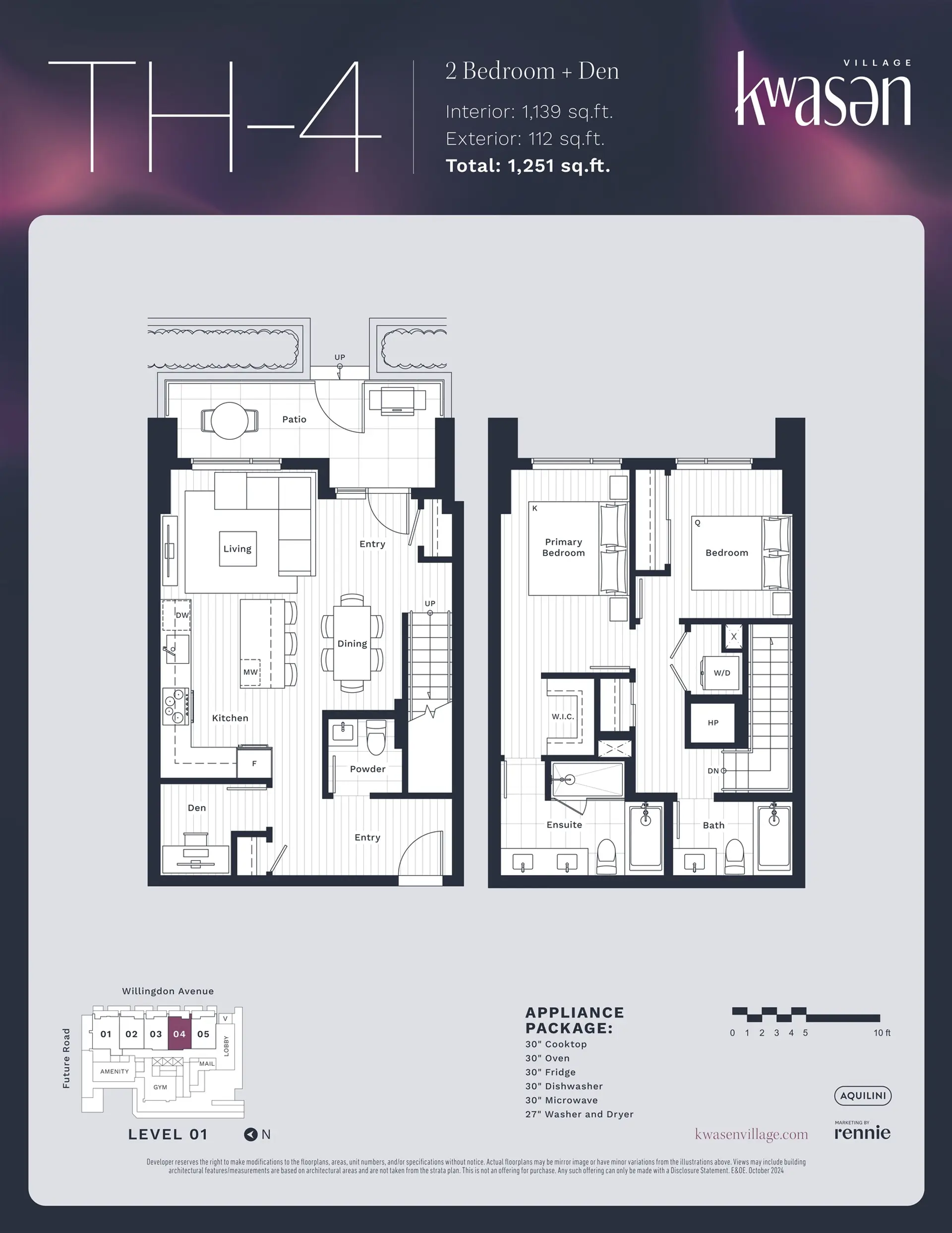 Property at #104 3633 WILLINGDON AVENUE, Burnaby, BC