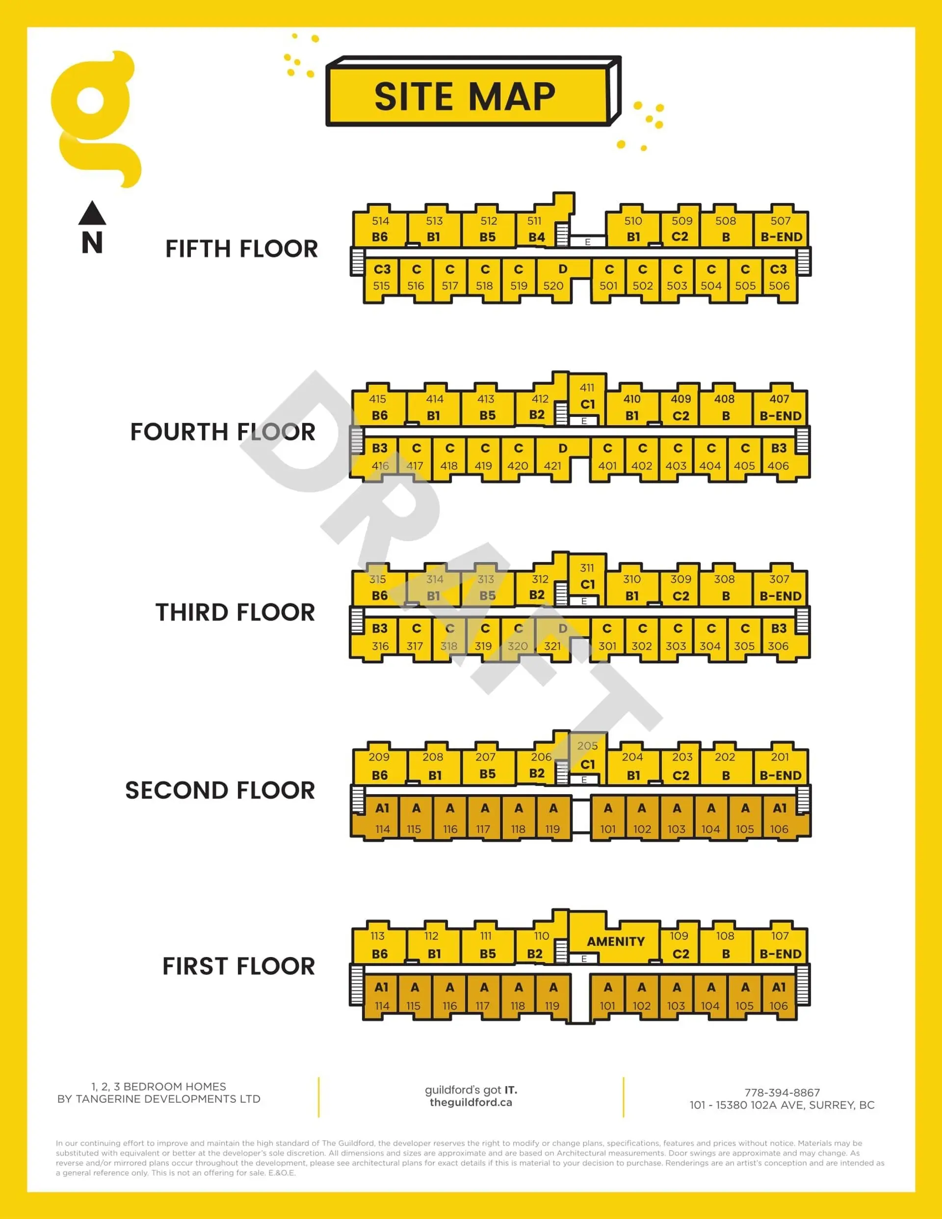 Property at #515 15351 101 AVENUE, Surrey, BC