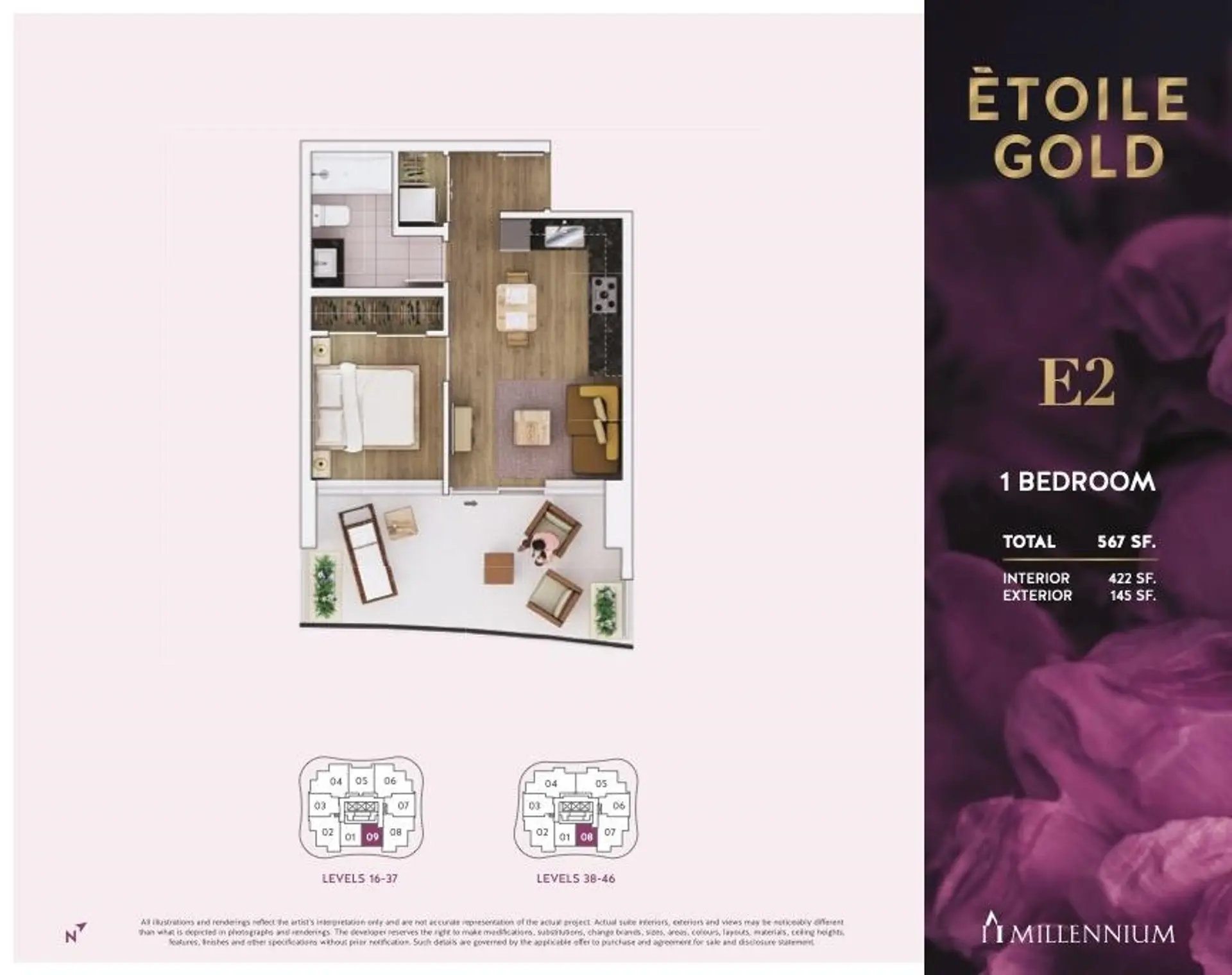 Property at #2309 2266 SPRINGER AVENUE, Burnaby, BC