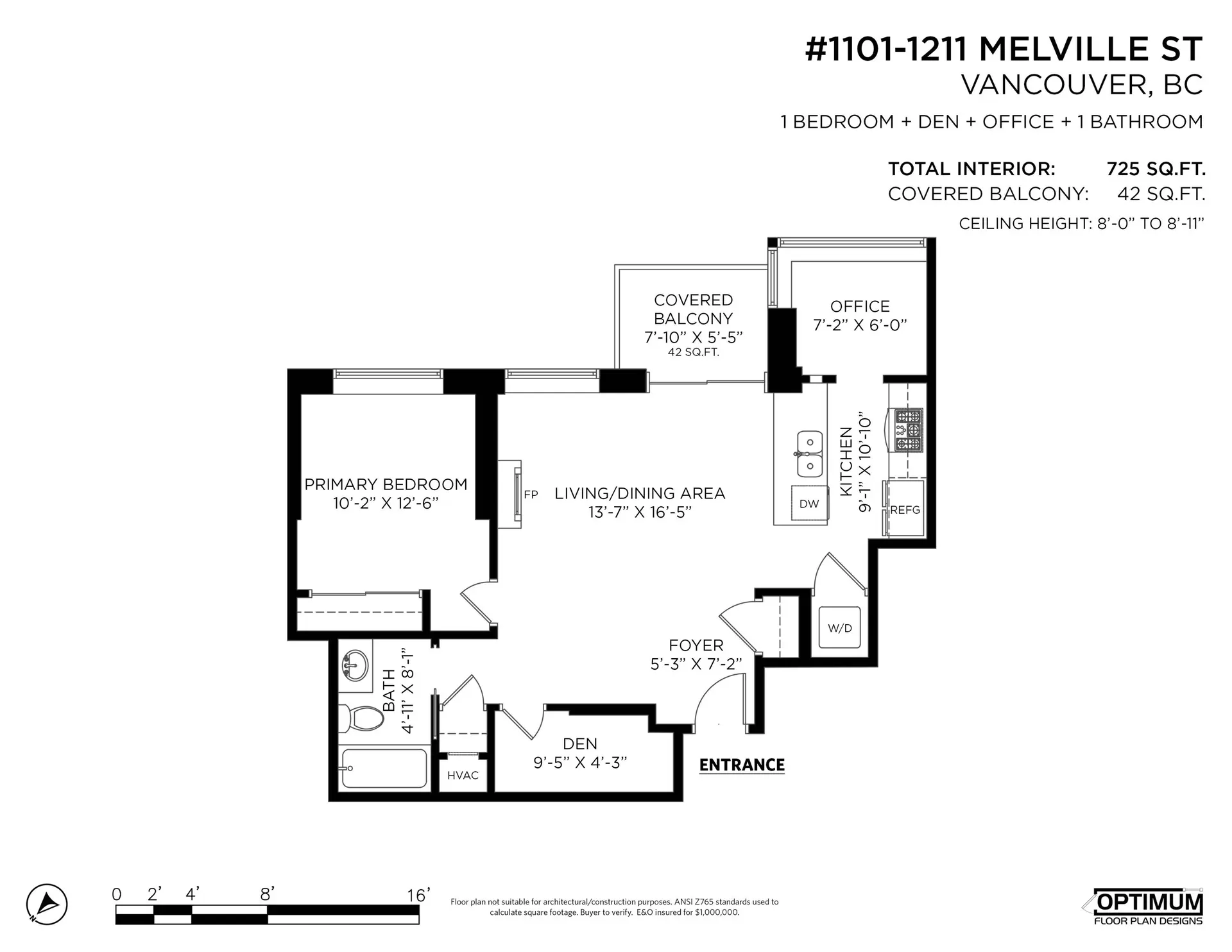#1101 1211 Melville Street - Image 4