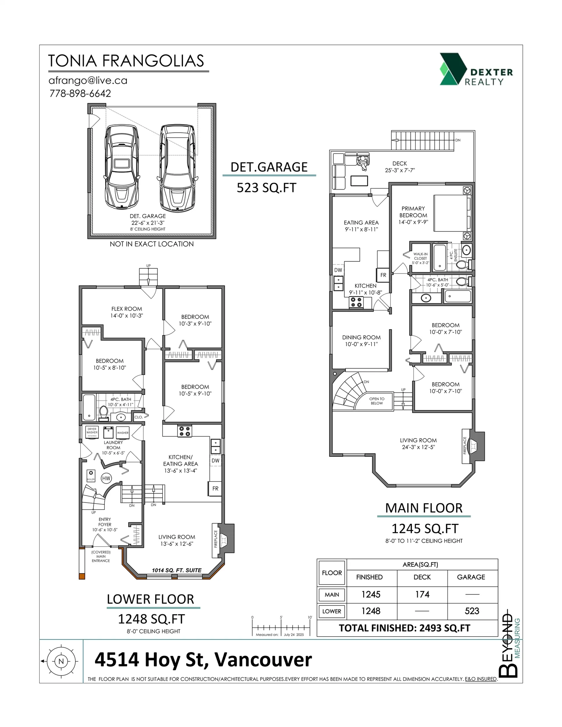Property at 4514 HOY STREET, Vancouver, BC