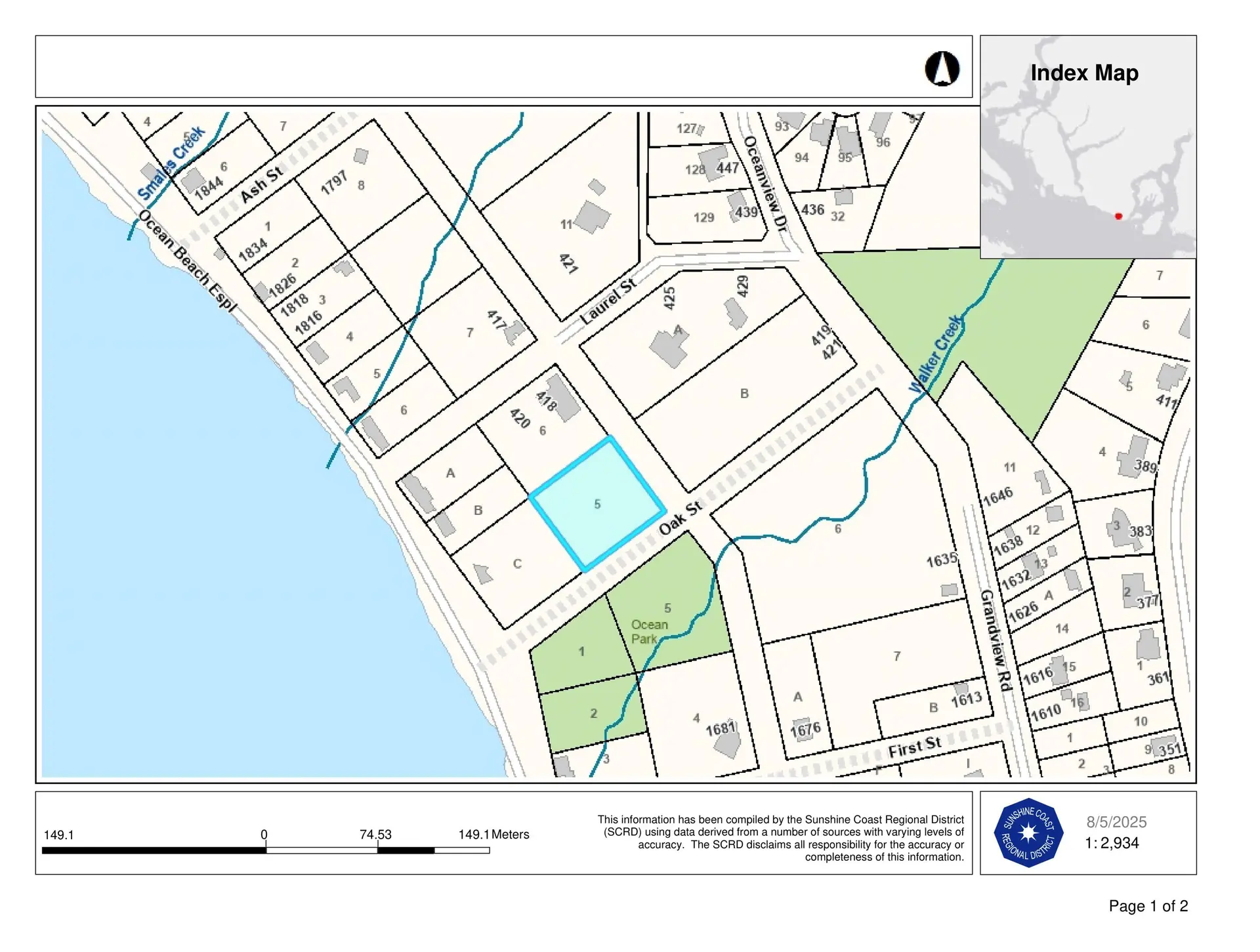Property at LOT 5 GOWER POINT ROAD, Gibsons, BC