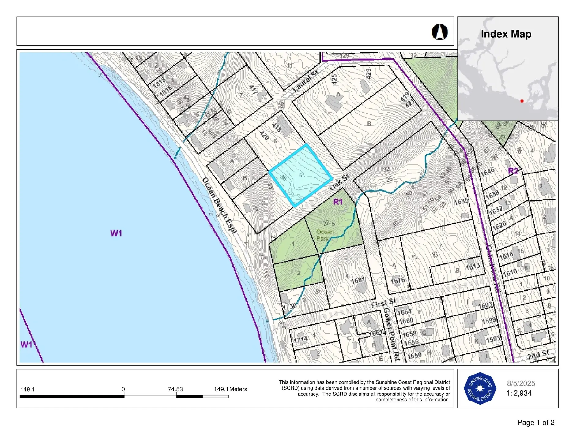 Property at LOT 5 GOWER POINT ROAD, Gibsons, BC