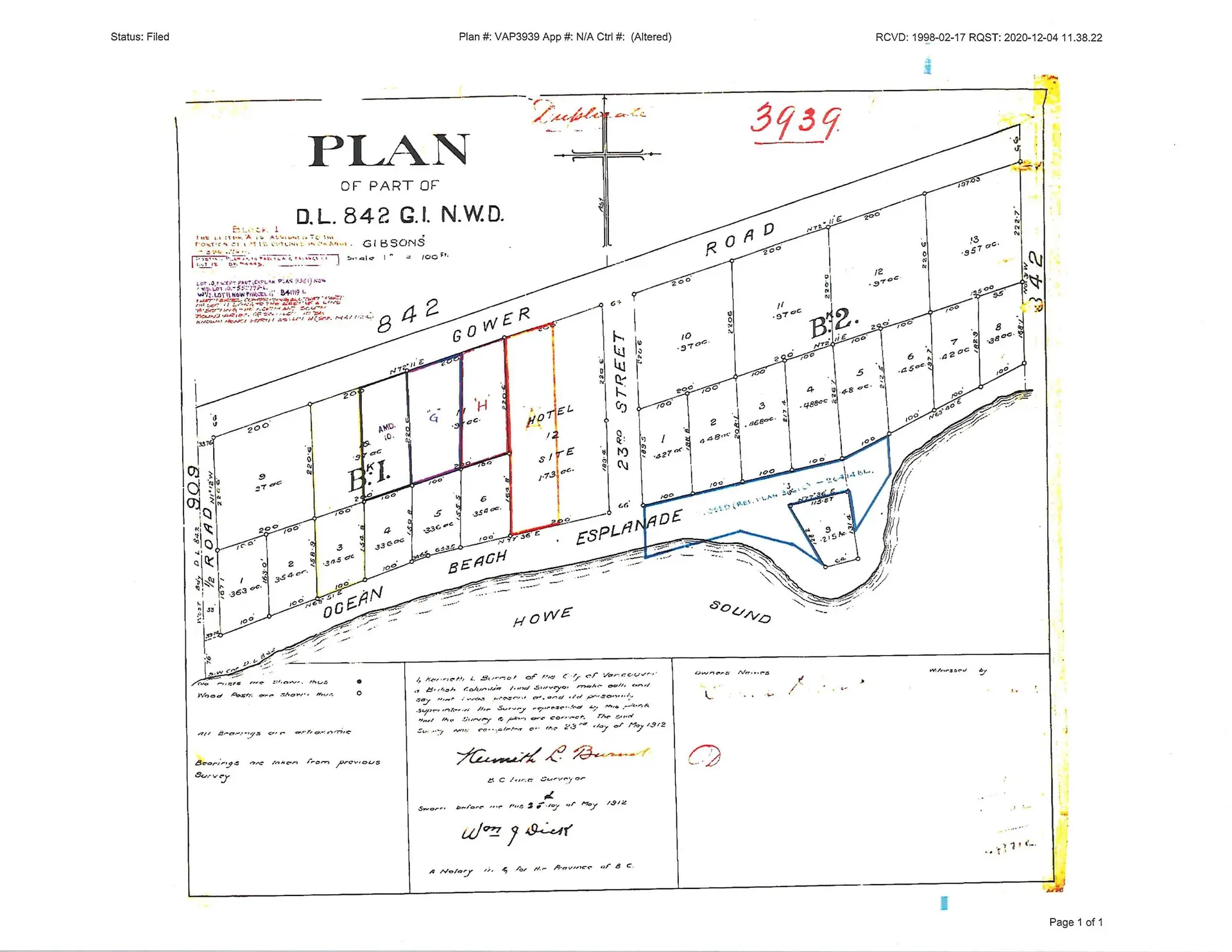 Property at LOT G GOWER POINT ROAD, Gibsons, BC