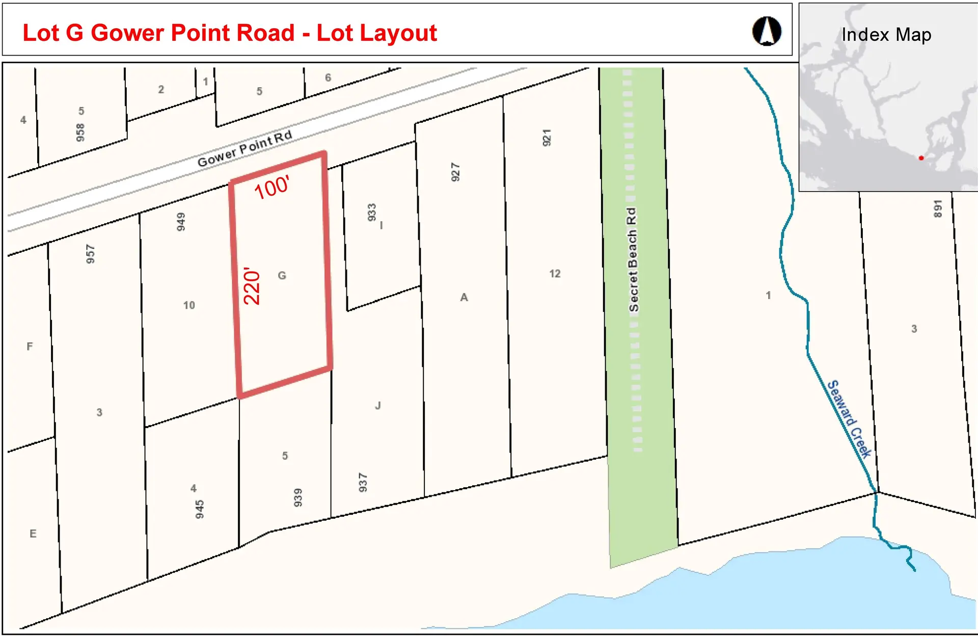 Property at LOT G GOWER POINT ROAD, Gibsons, BC