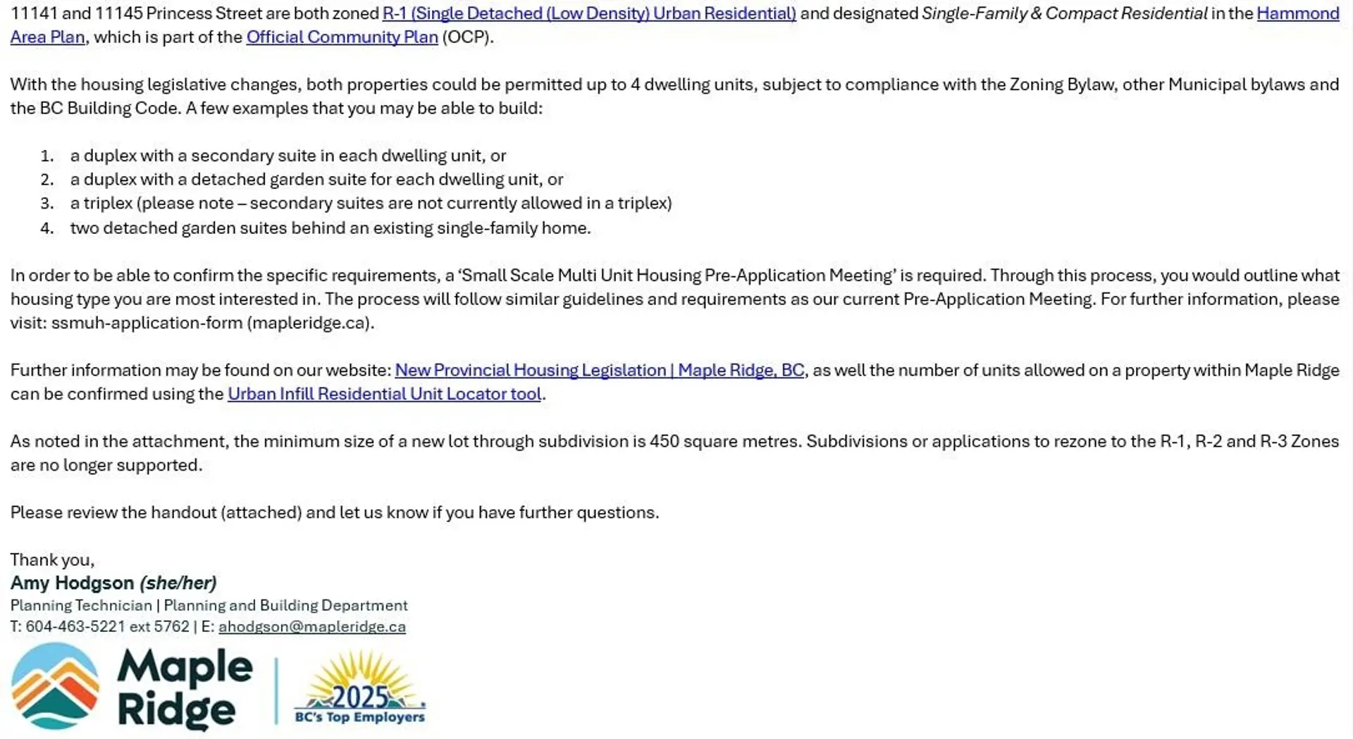 Property at 11141 PRINCESS STREET, Maple Ridge, BC