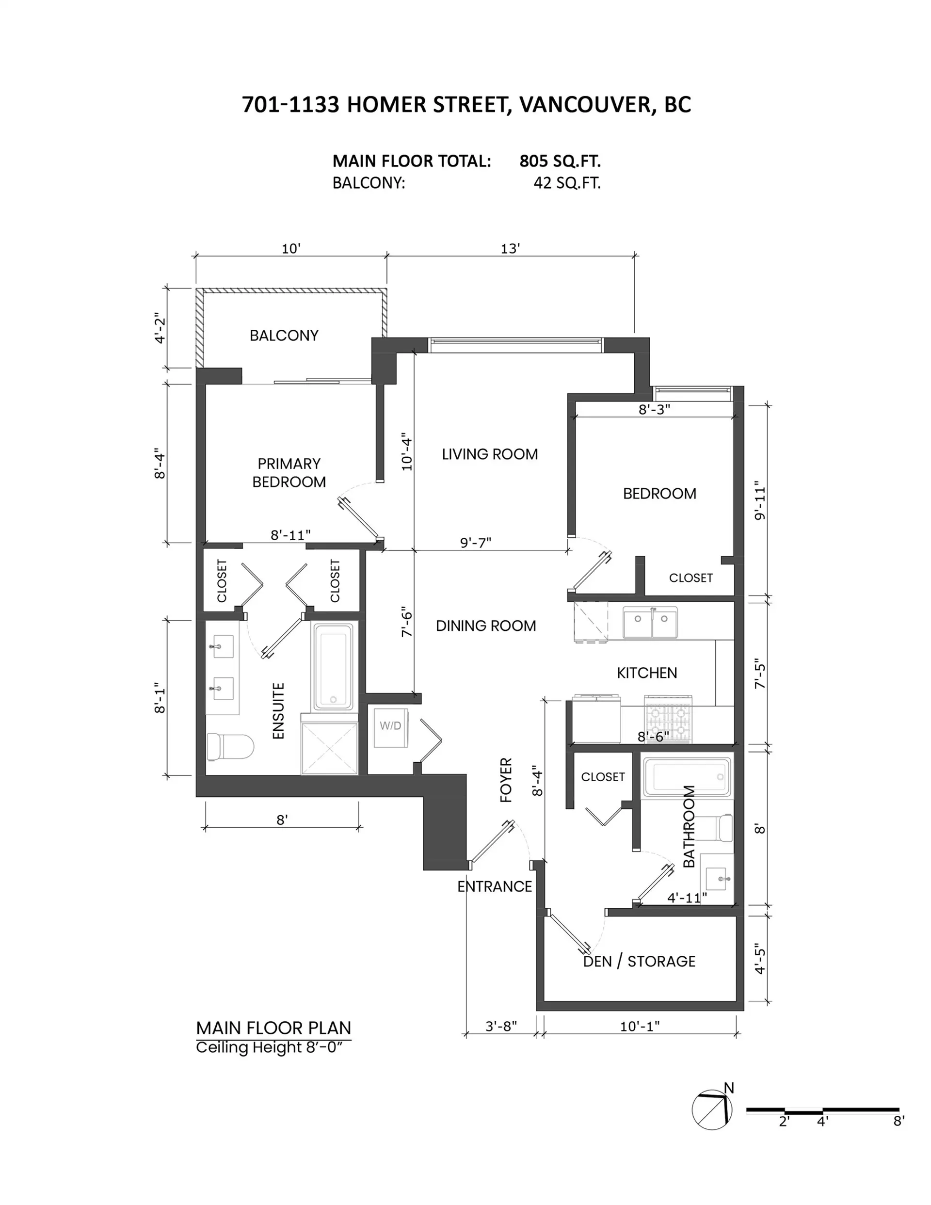 Property at #701 1133 HOMER STREET, Vancouver, BC