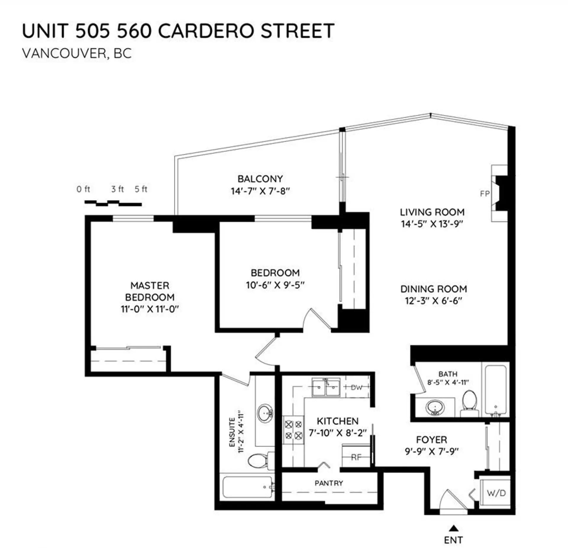 Property at #505 560 CARDERO STREET, Vancouver, BC