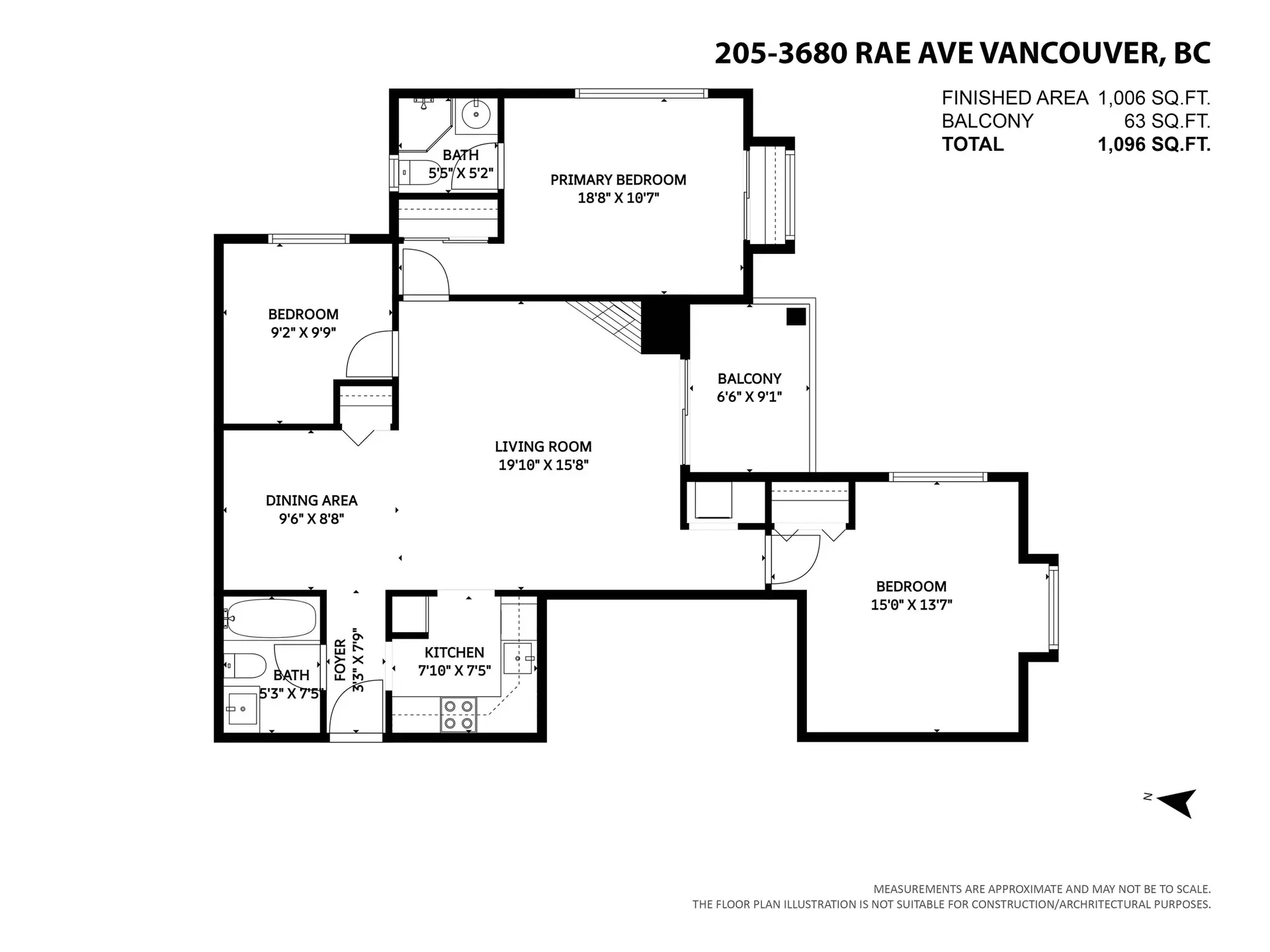 Property at #201 3680 RAE AVENUE, Vancouver, BC